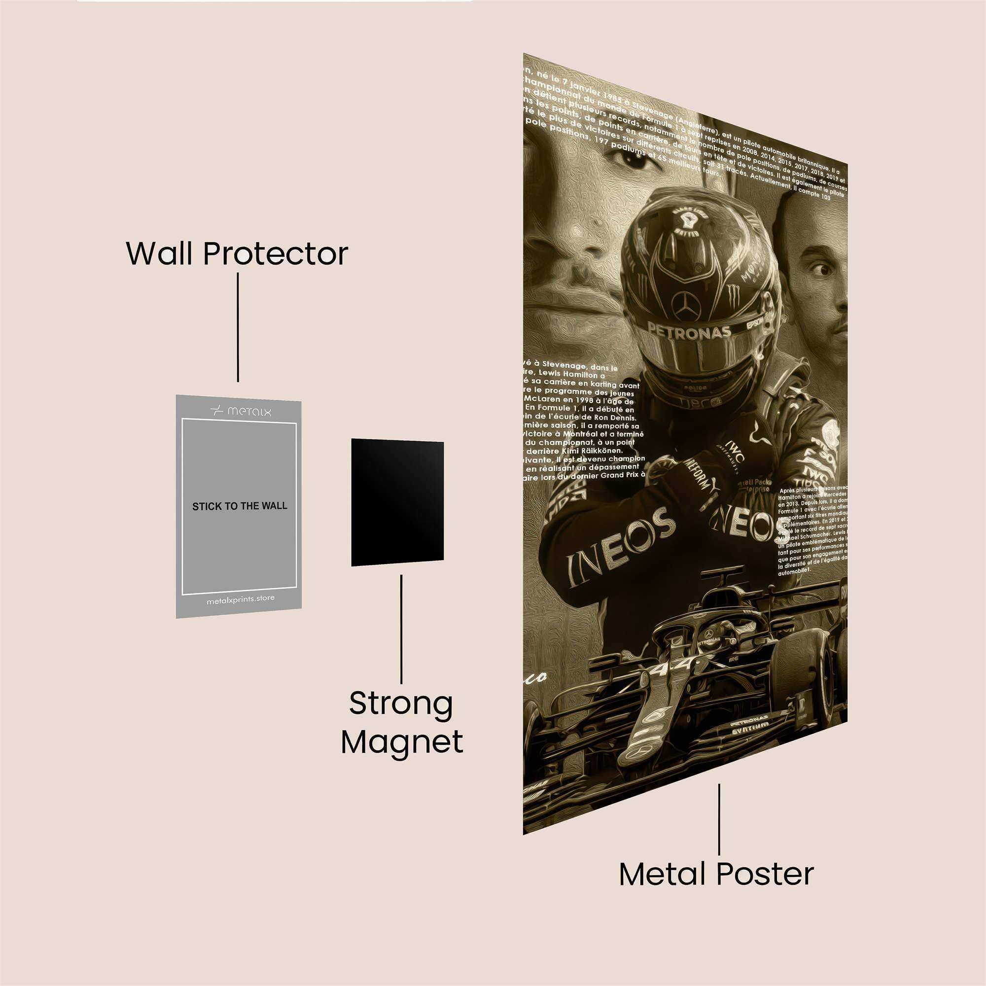 Hamilton Intense Safe Wall Magnetic / M