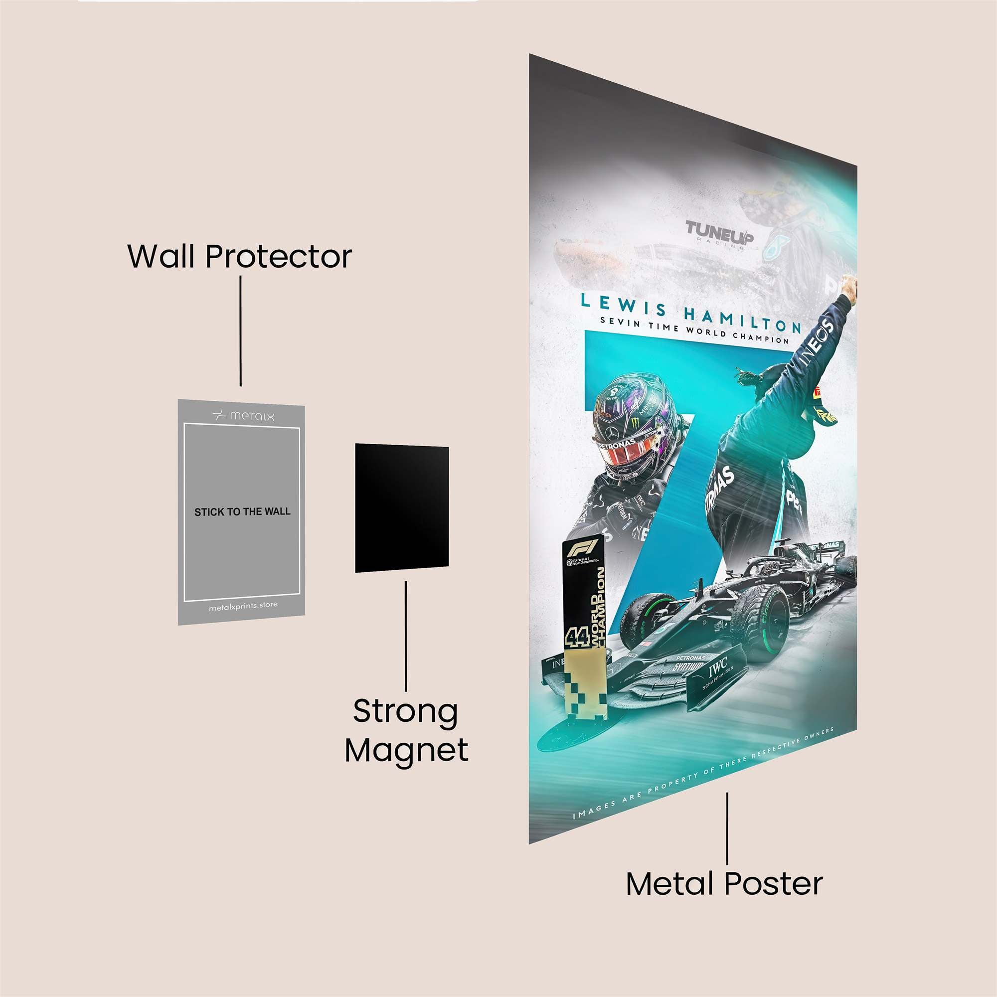 Hamilton Triumphant Safe Wall Magnetic / M