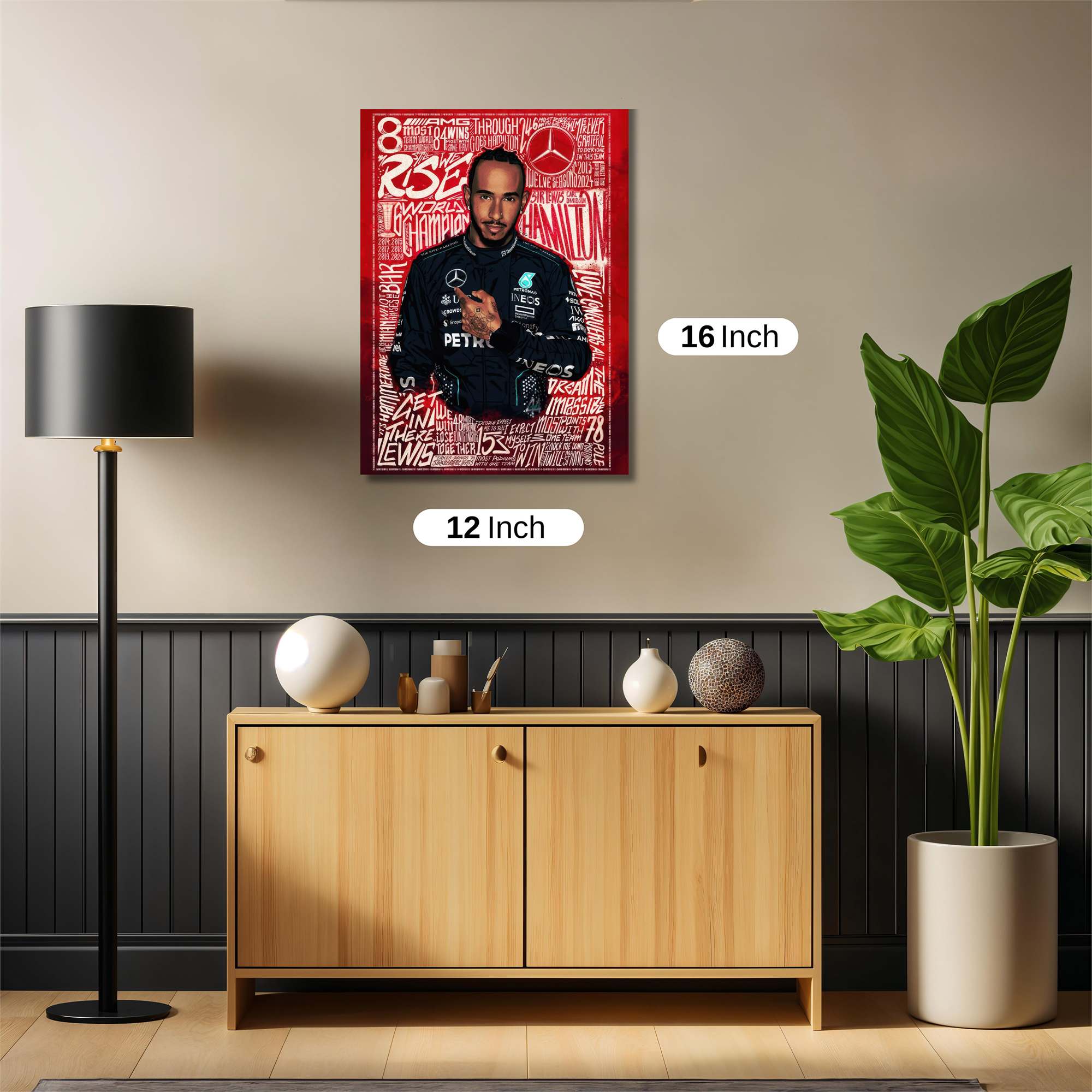 Hamilton Triumphant Safe Wall Magnetic / M