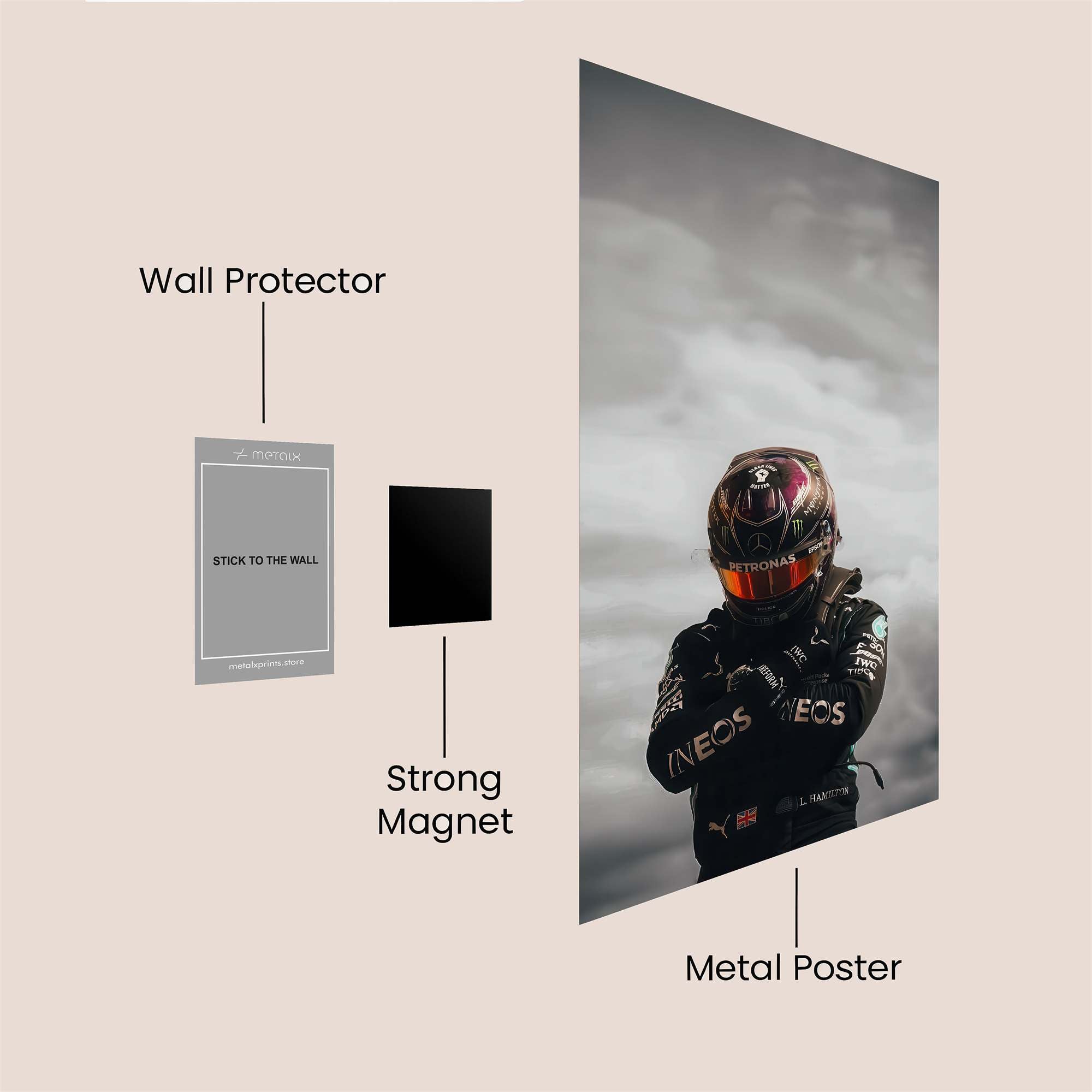 Hamilton Intense Safe Wall Magnetic / M