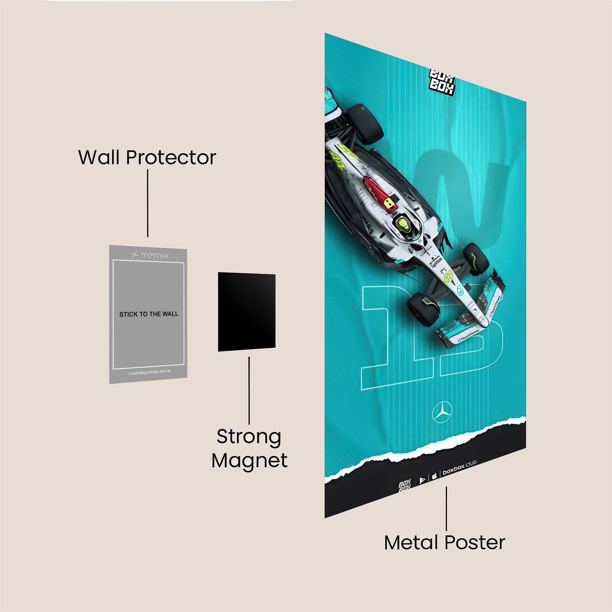 Race Euphoria Safe Wall Magnetic / M