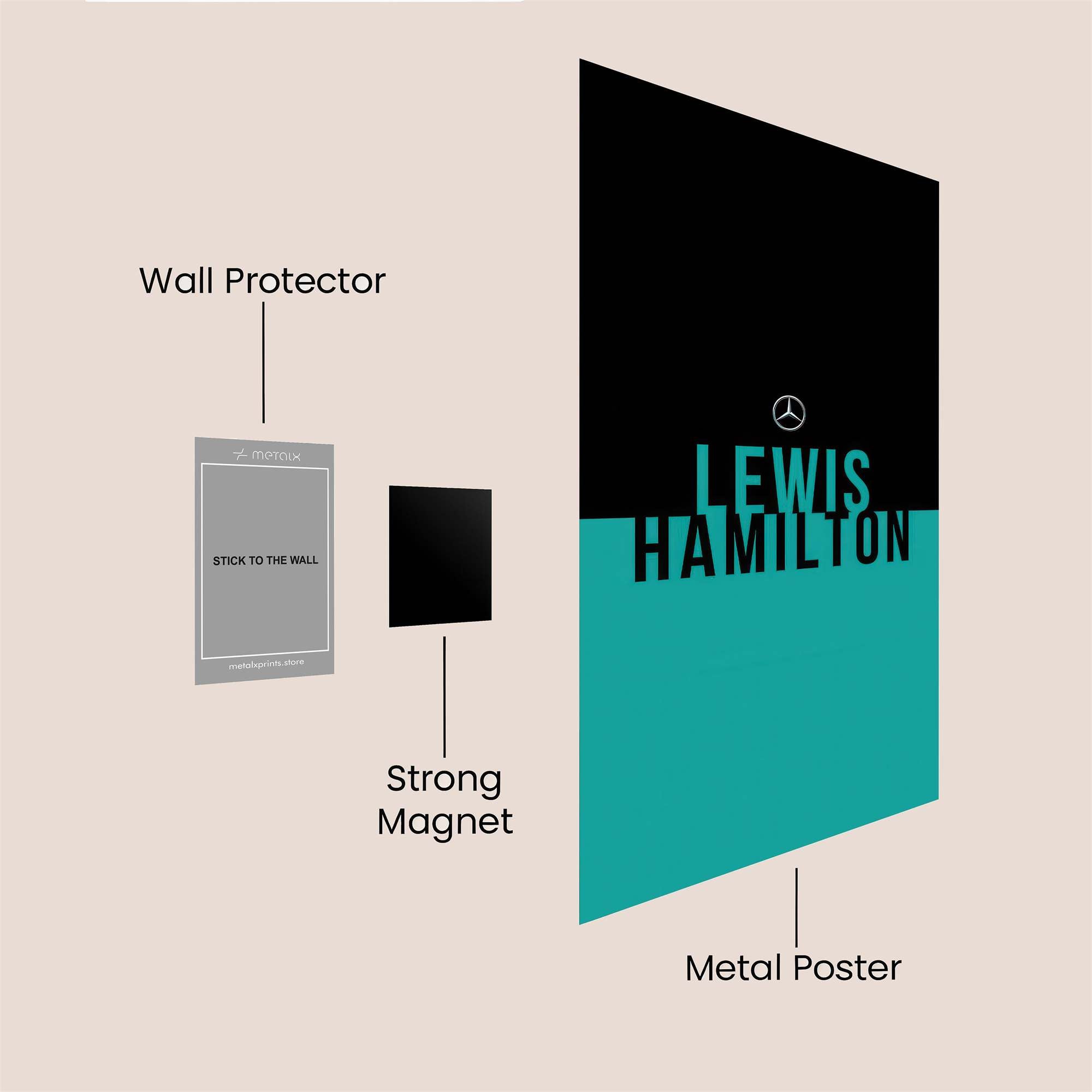 Hamilton Regal Safe Wall Magnetic / M