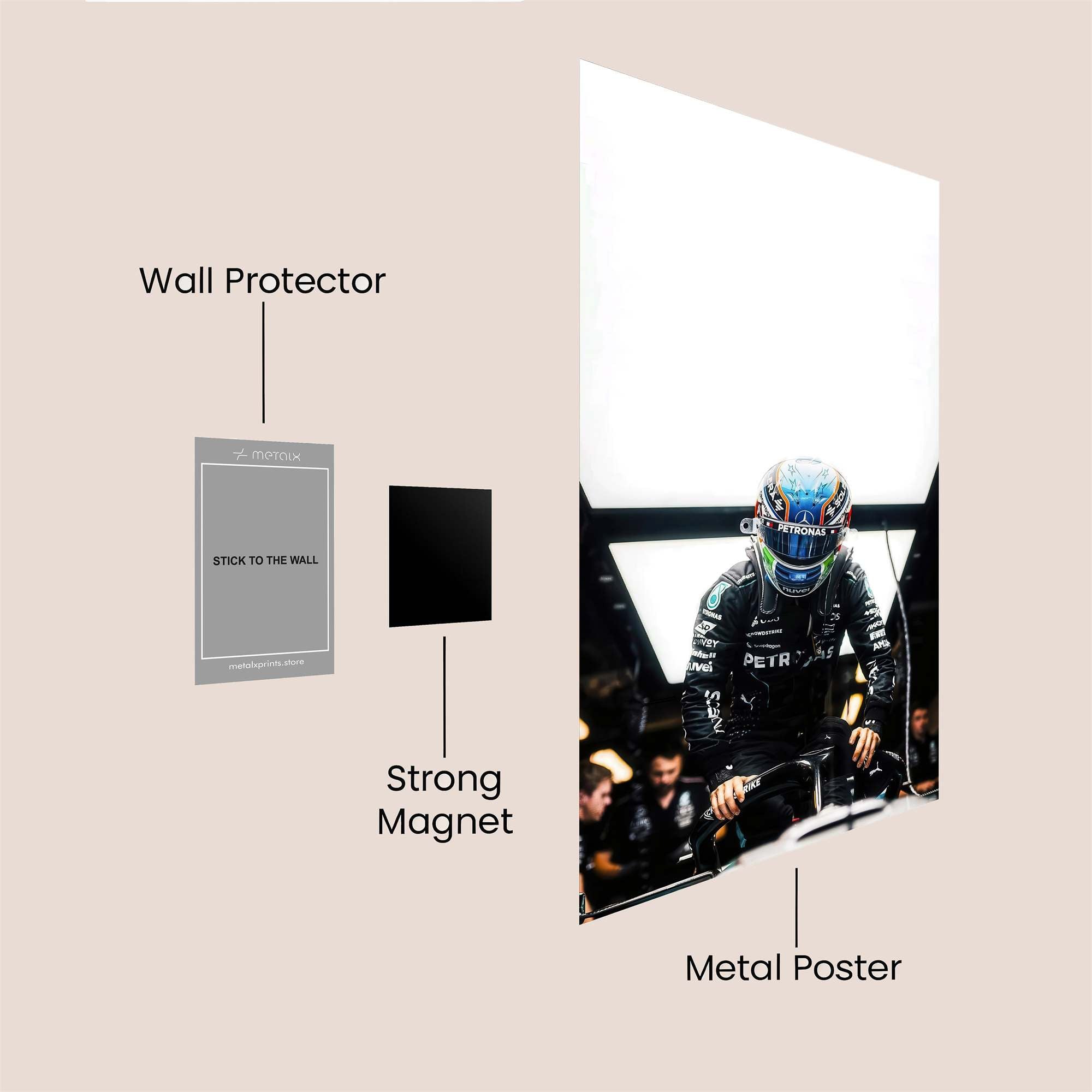 Hamilton Intense Safe Wall Magnetic / M