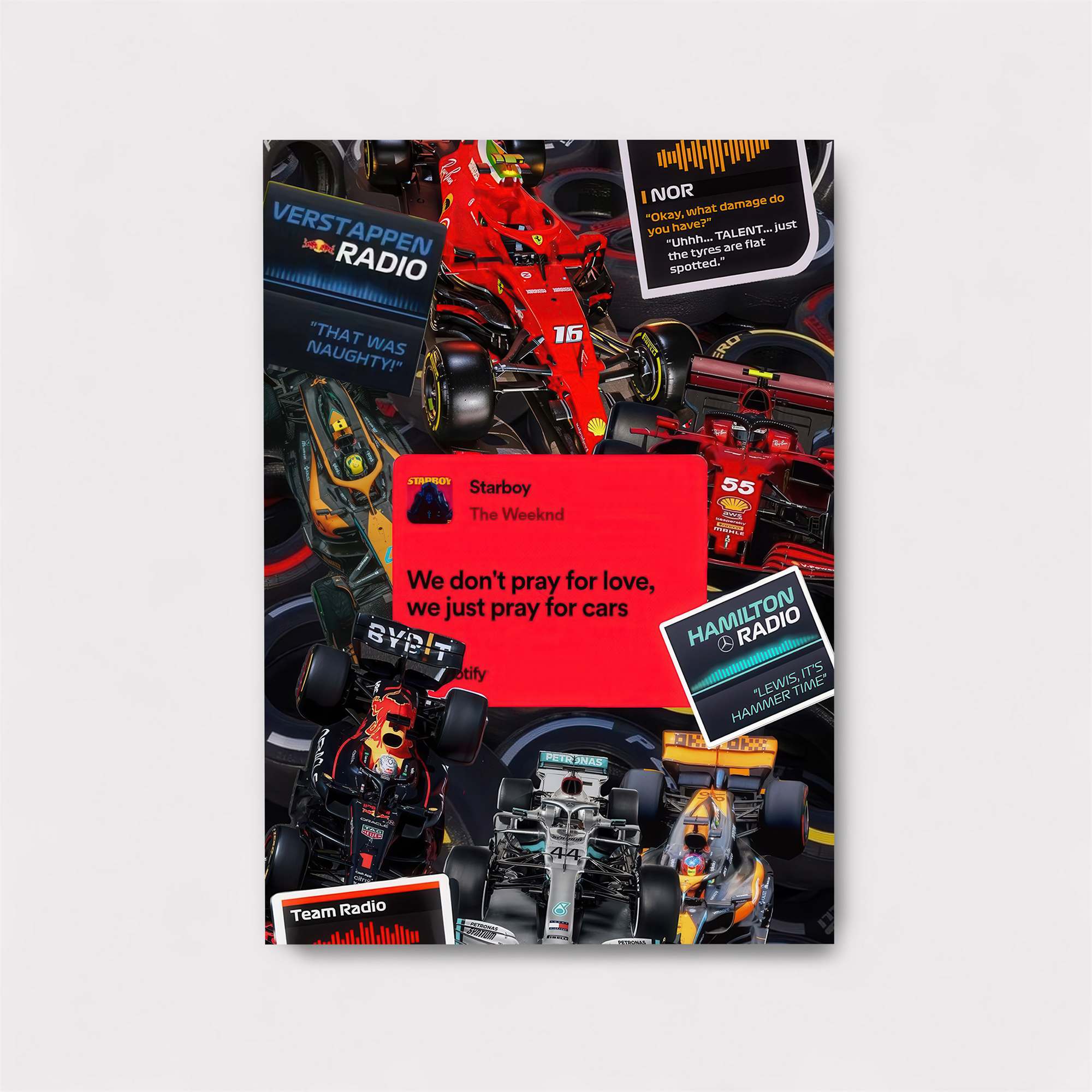 Hamilton Passionate Safe Wall Magnetic / M