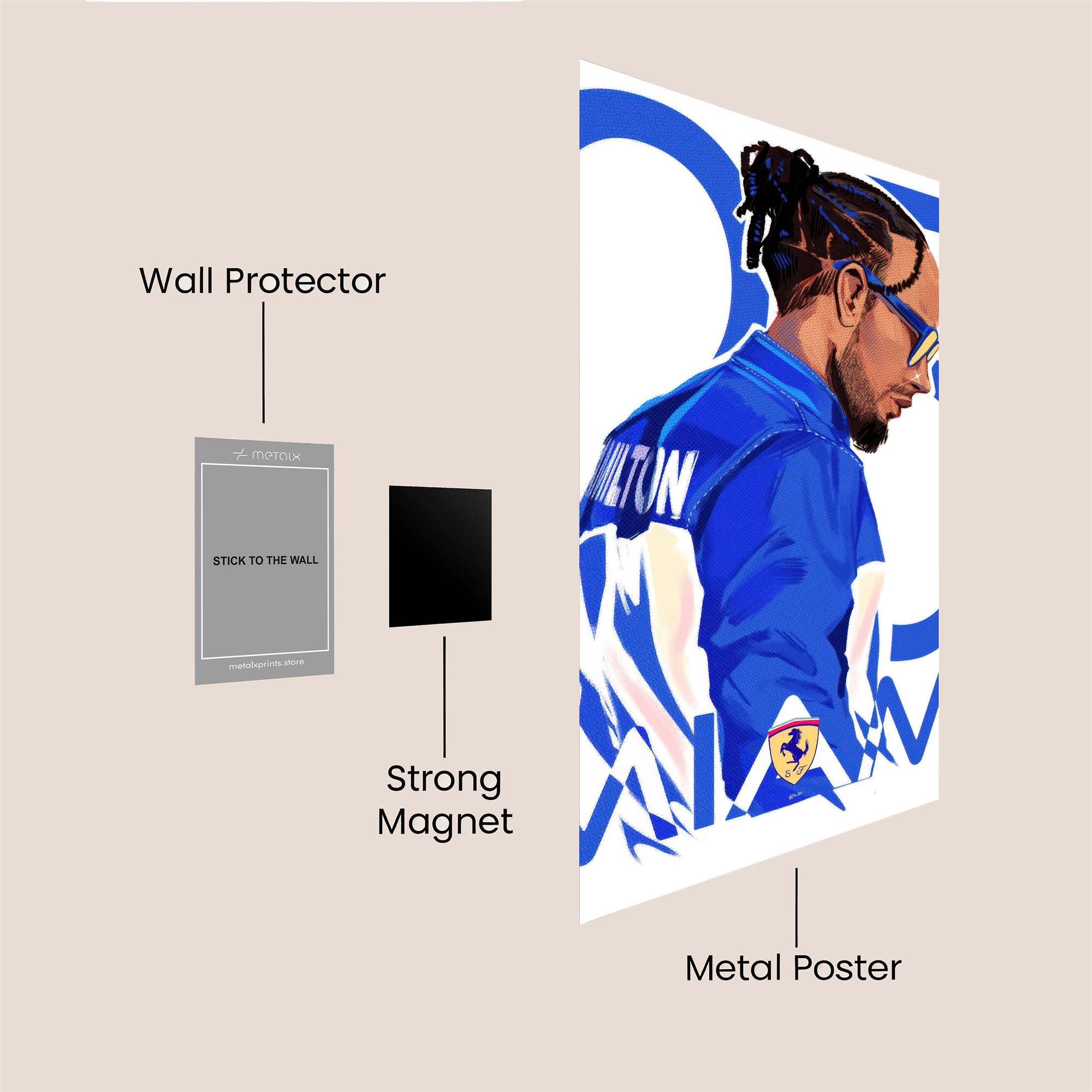 Hamilton Regal Safe Wall Magnetic / M