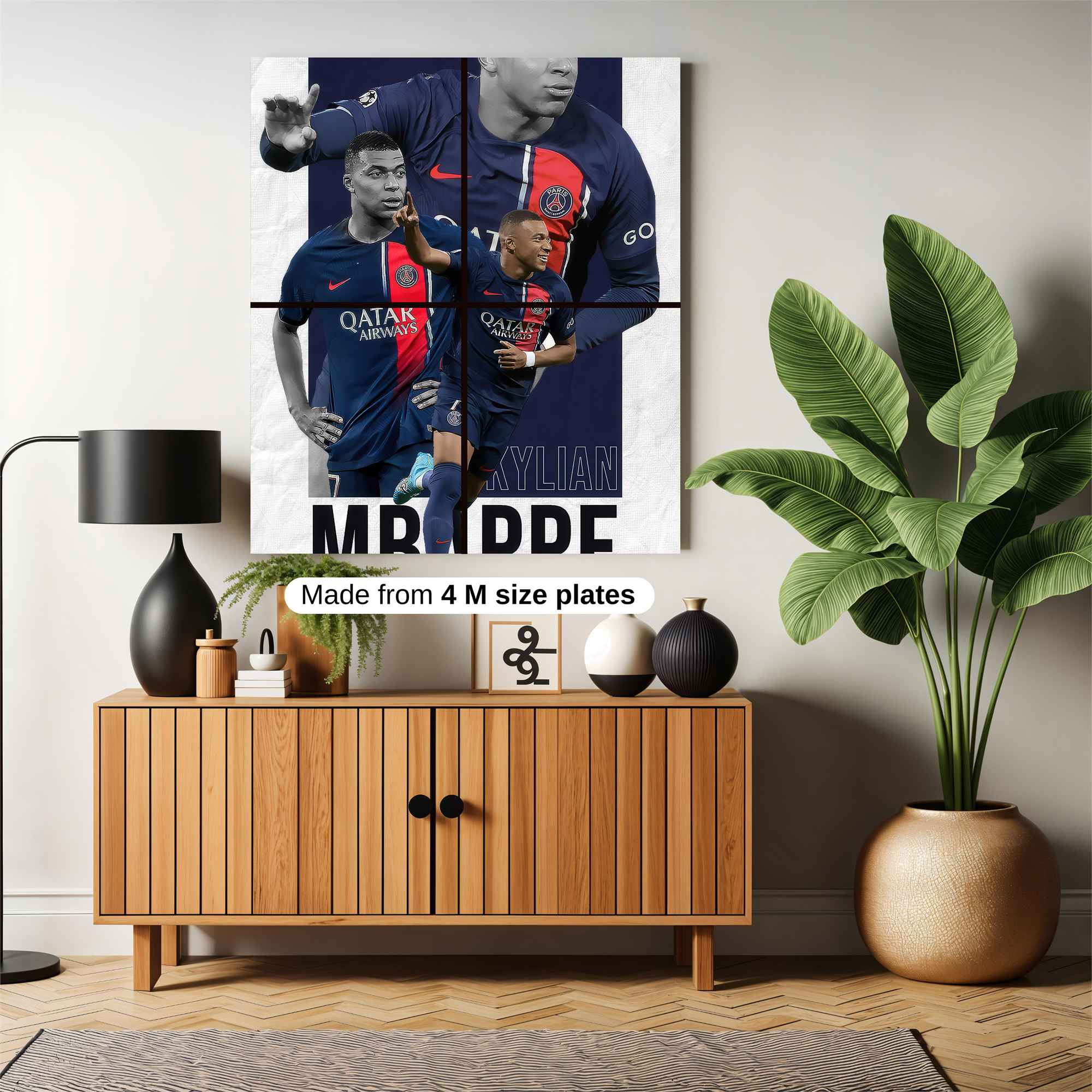 Mbappe Dynamic Safe Wall Magnetic / M