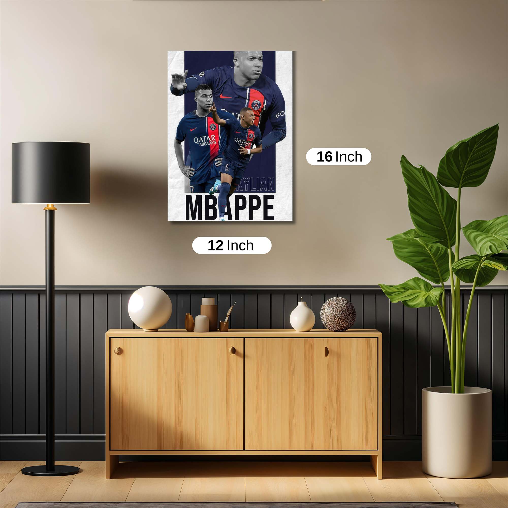Mbappe Dynamic Safe Wall Magnetic / M