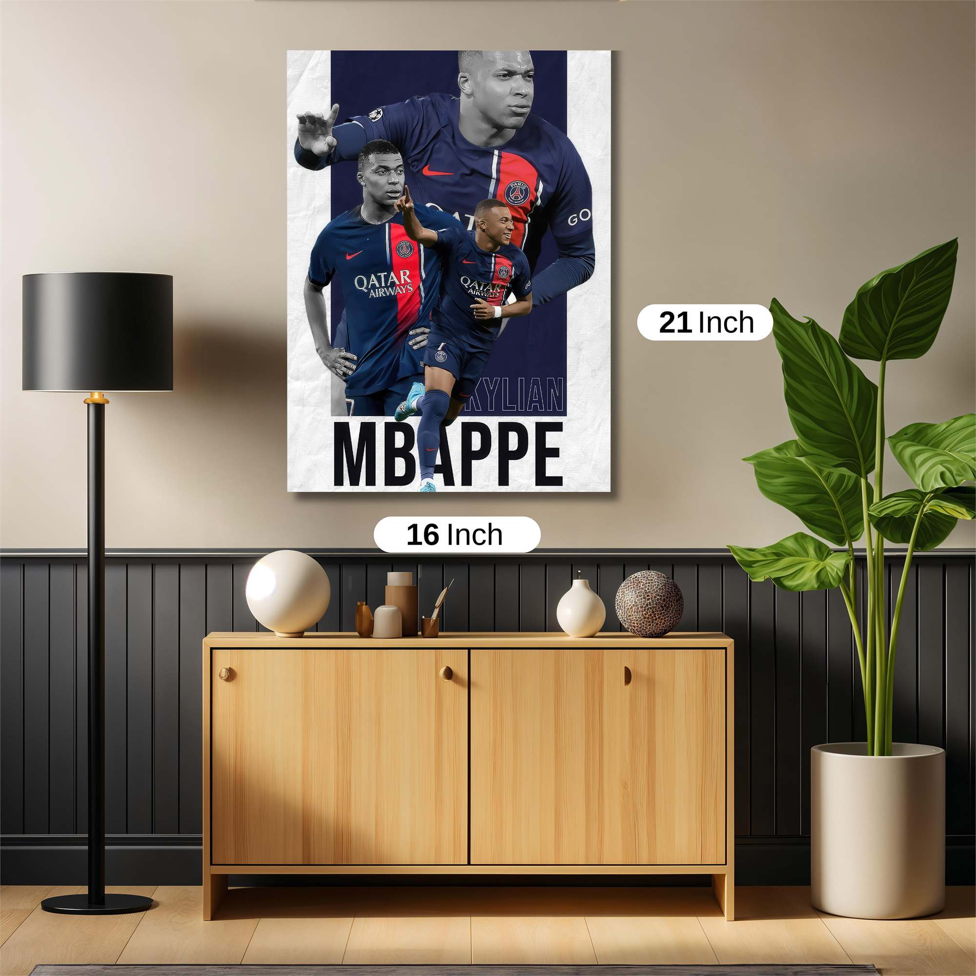 Mbappe Dynamic Safe Wall Magnetic / M