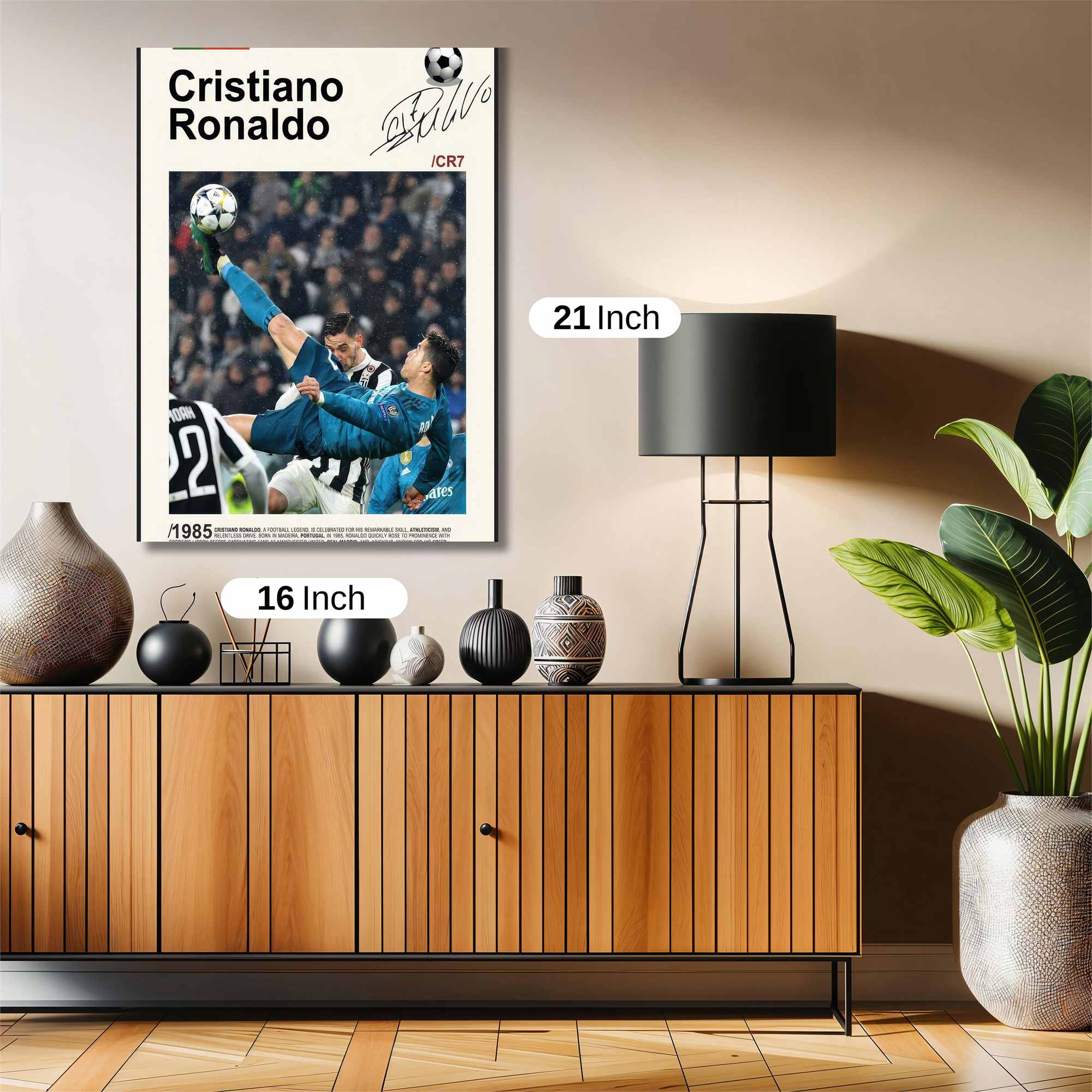 Ronaldo Dynamic Safe Wall Magnetic / M