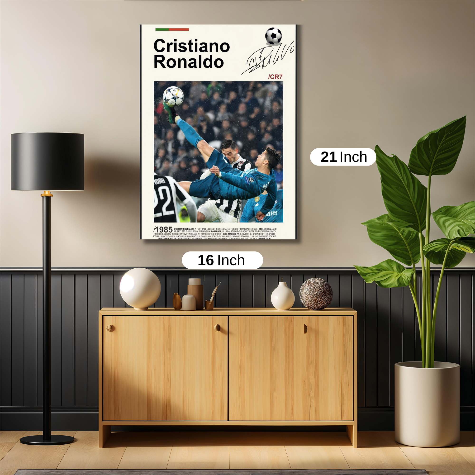 Ronaldo Dynamic Safe Wall Magnetic / M
