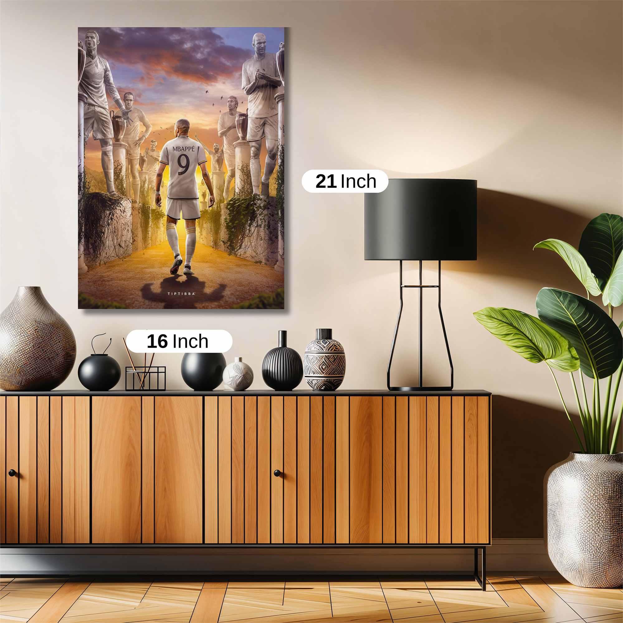 Mbappe Ascends Safe Wall Magnetic / M