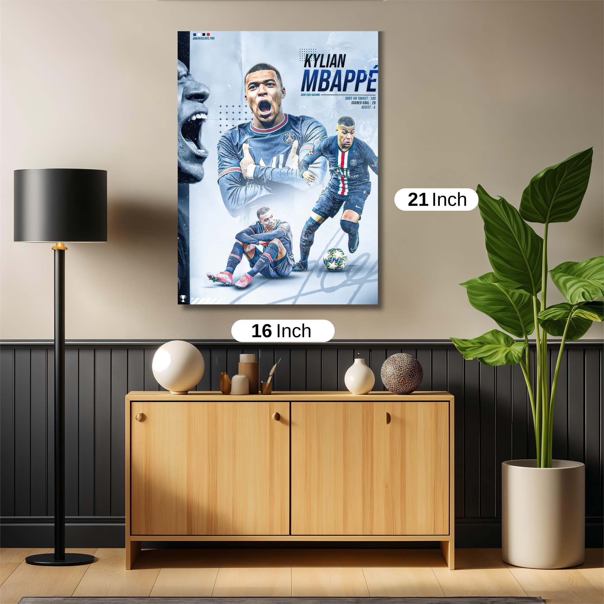Mbapp? Majestic Safe Wall Magnetic / M