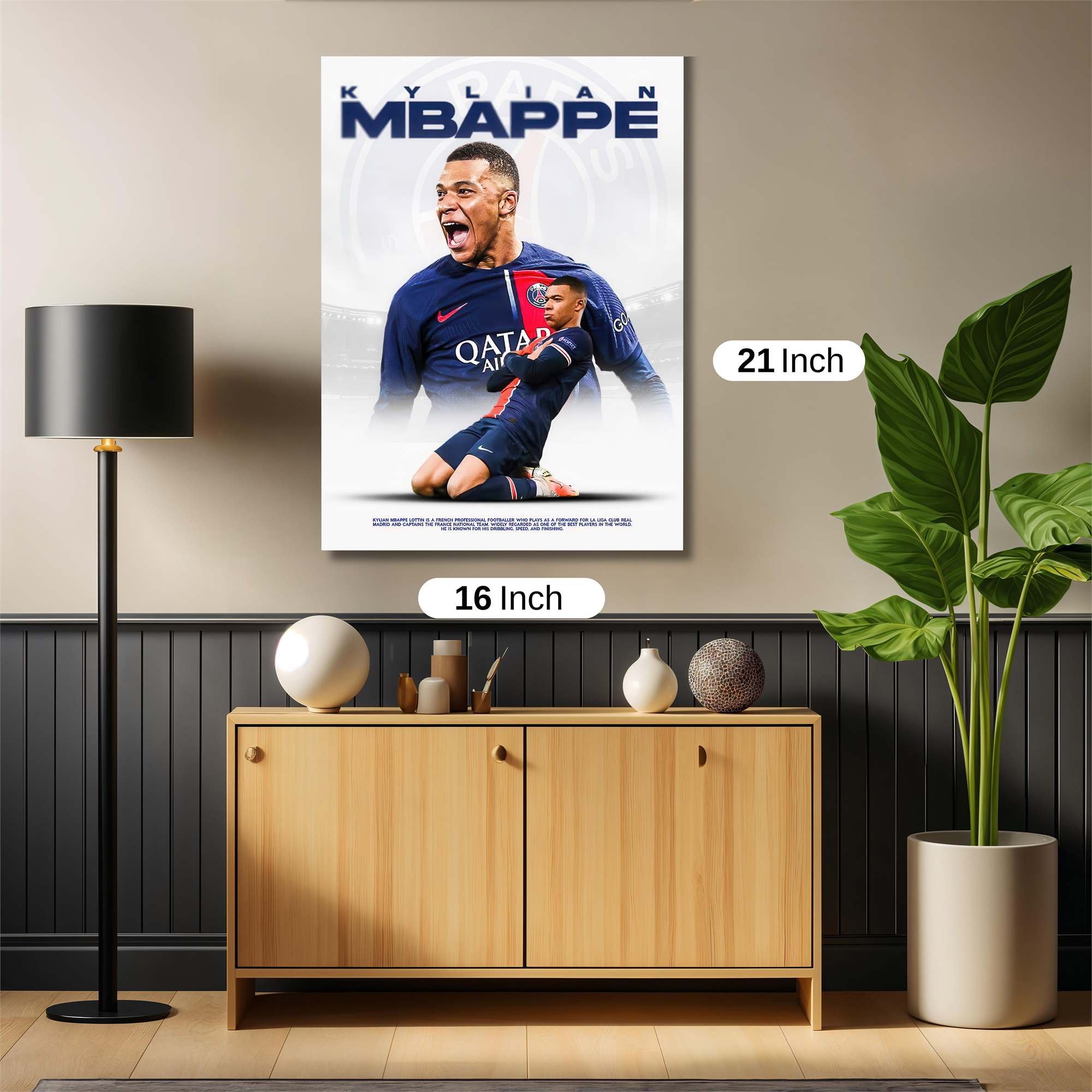 Kylian Triumphant Safe Wall Magnetic / M