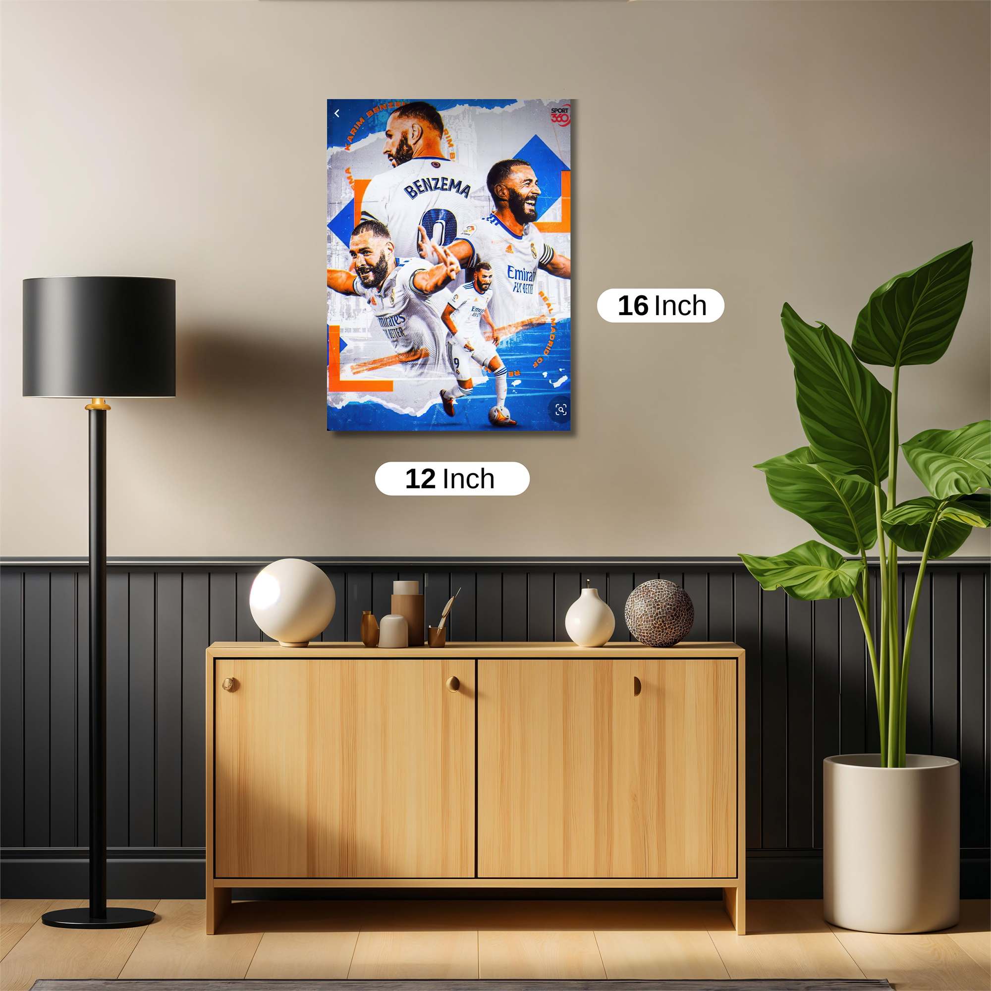 Benzema Triumphant Safe Wall Magnetic / M