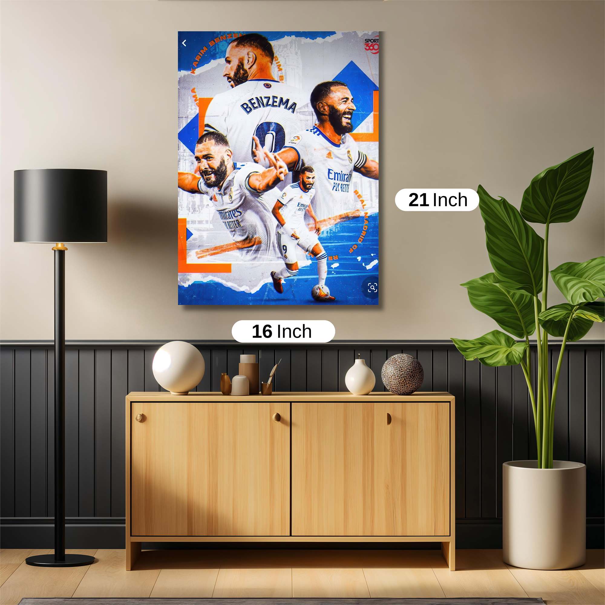 Benzema Triumphant Safe Wall Magnetic / M