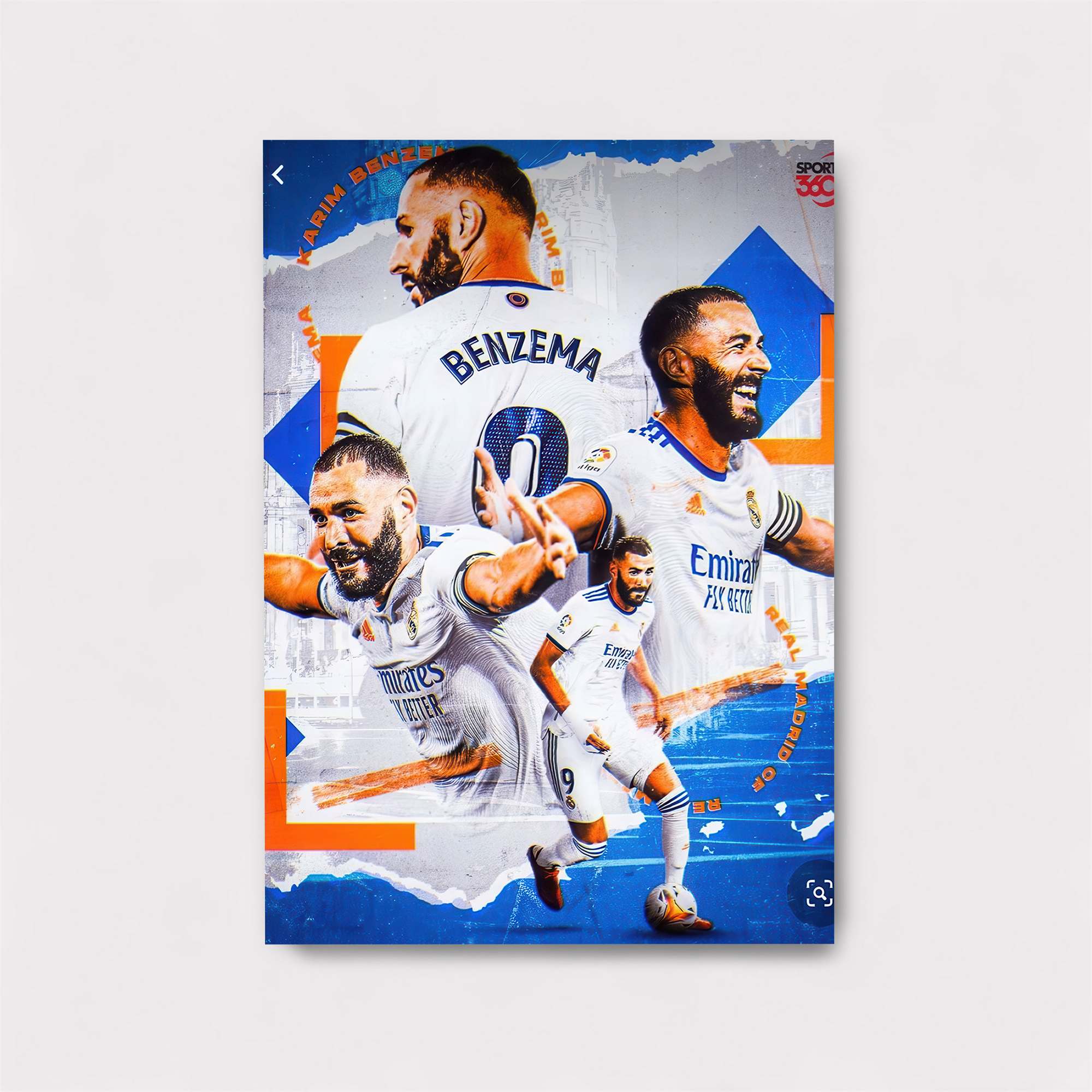 Benzema Triumphant Safe Wall Magnetic / M