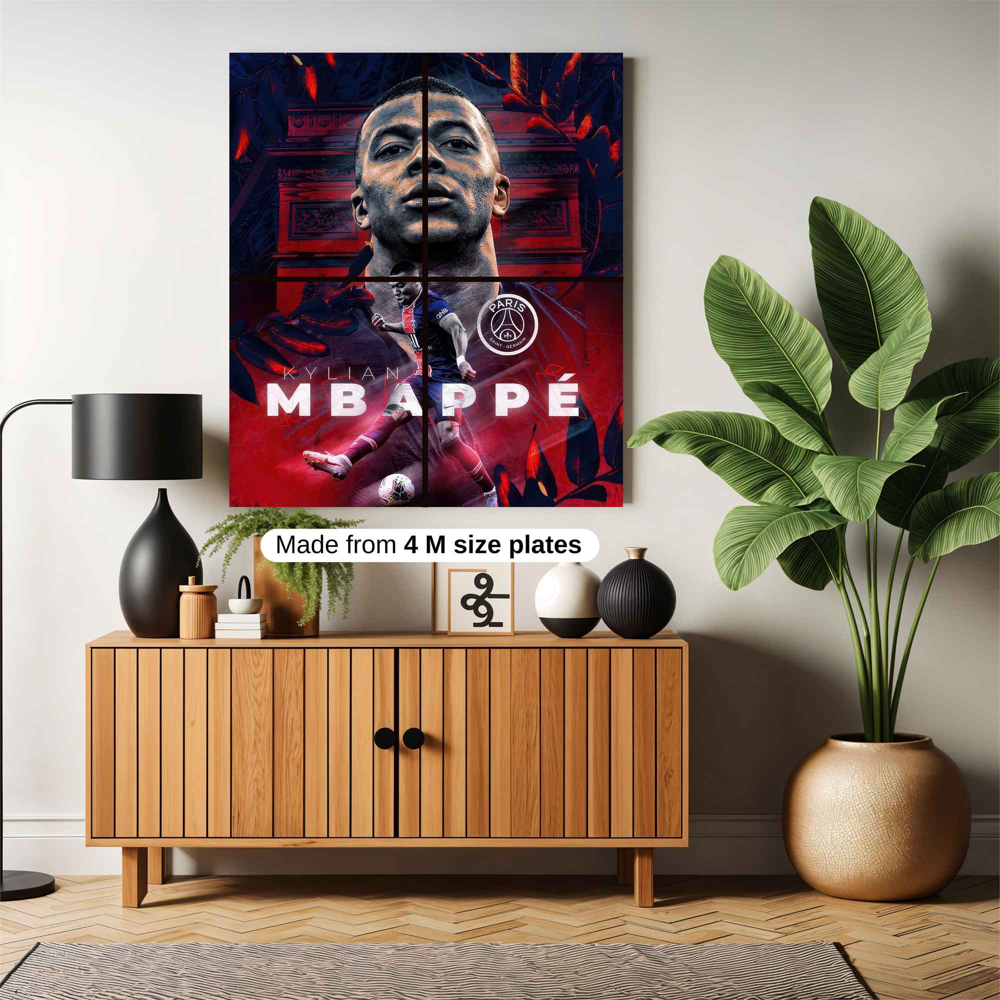 Mbapp? Majestic Safe Wall Magnetic / M