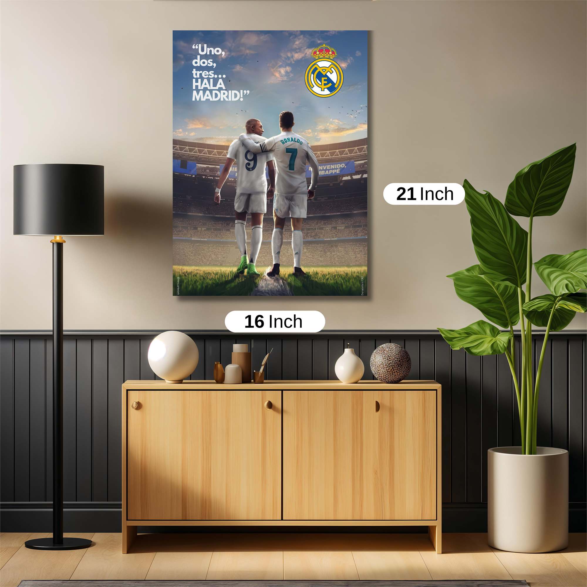 Ronaldo Triumphant Safe Wall Magnetic / M