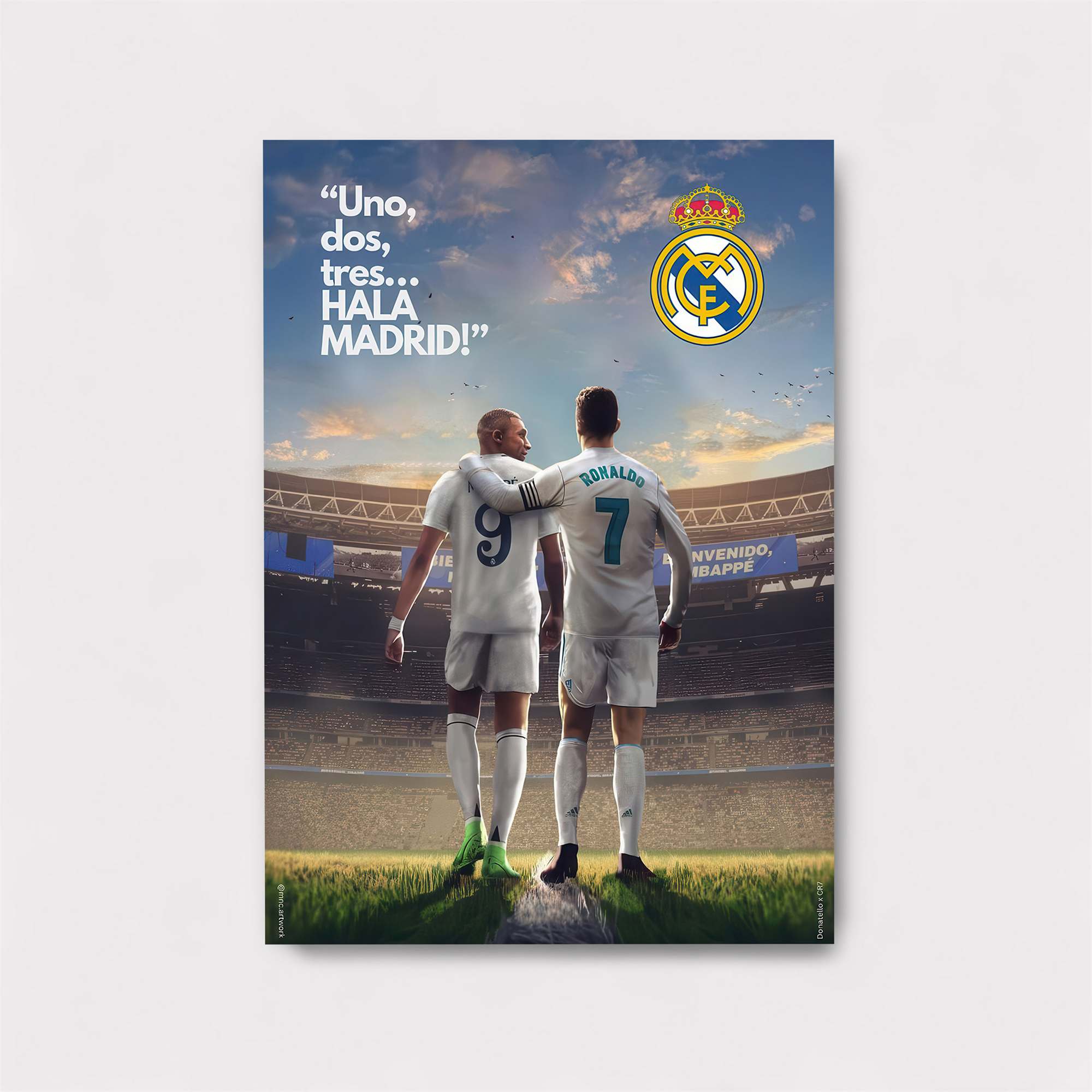 Ronaldo Triumphant Safe Wall Magnetic / M