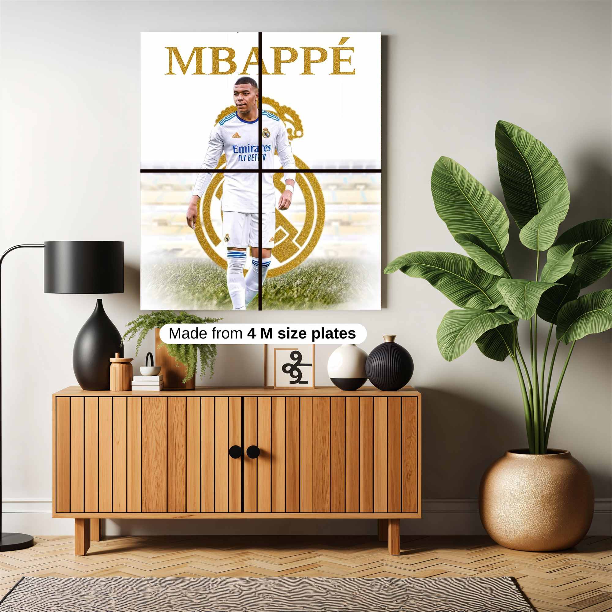 Mbapp? Triumphant Safe Wall Magnetic / M