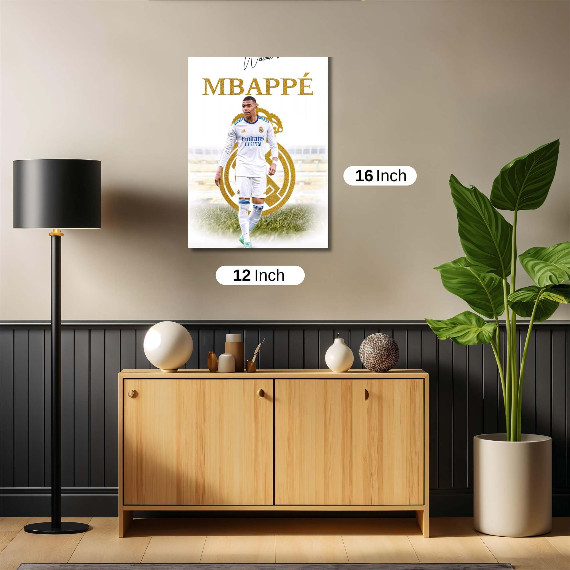 Mbapp? Triumphant Safe Wall Magnetic / M