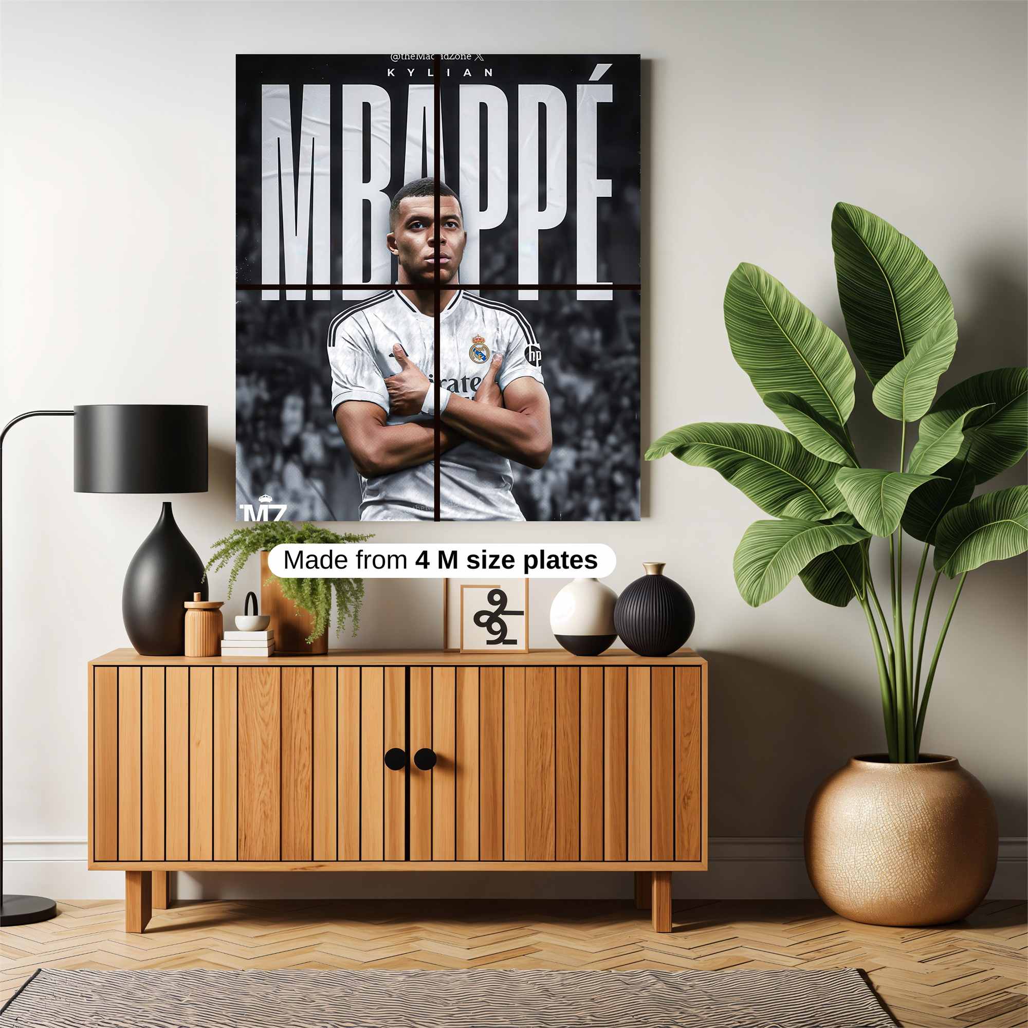 Mbapp? Majestic Safe Wall Magnetic / M