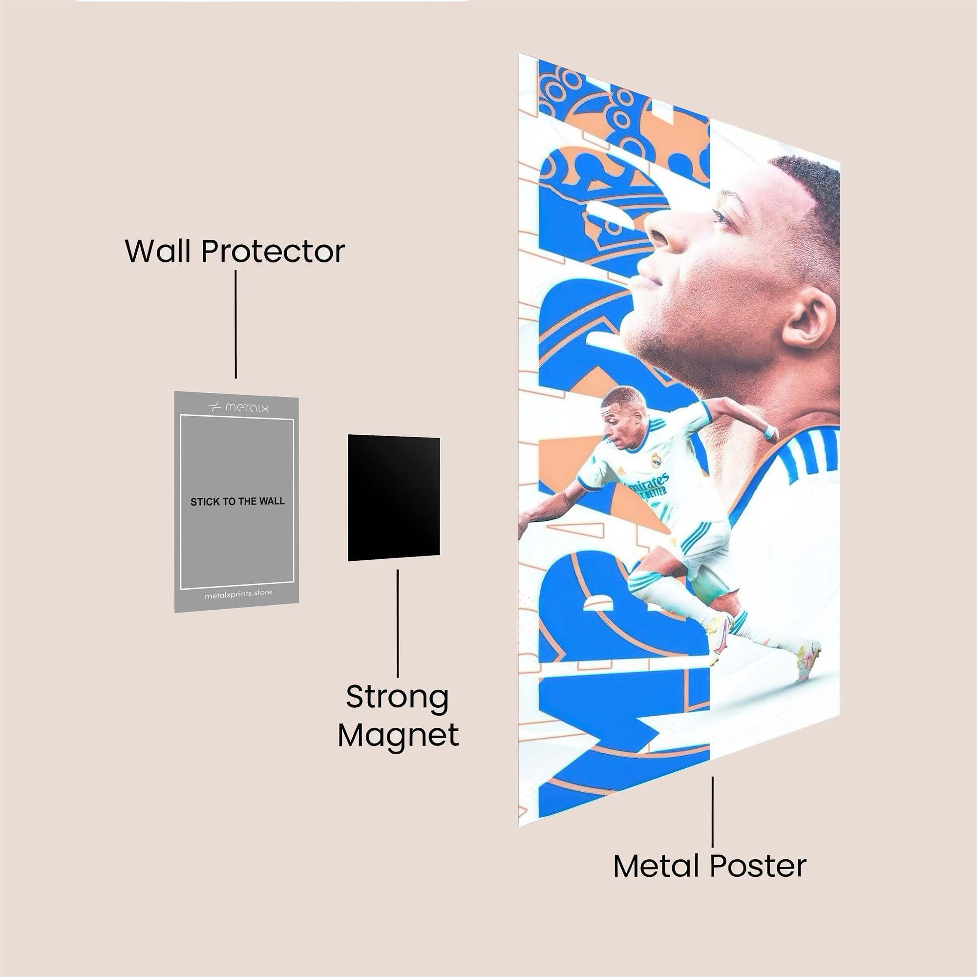 Vinicius Velocity Safe Wall Magnetic / M