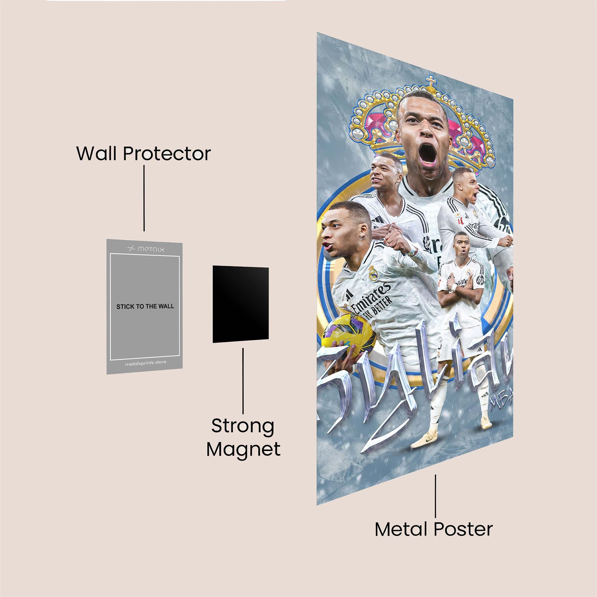 Benzema Regal Safe Wall Magnetic / M