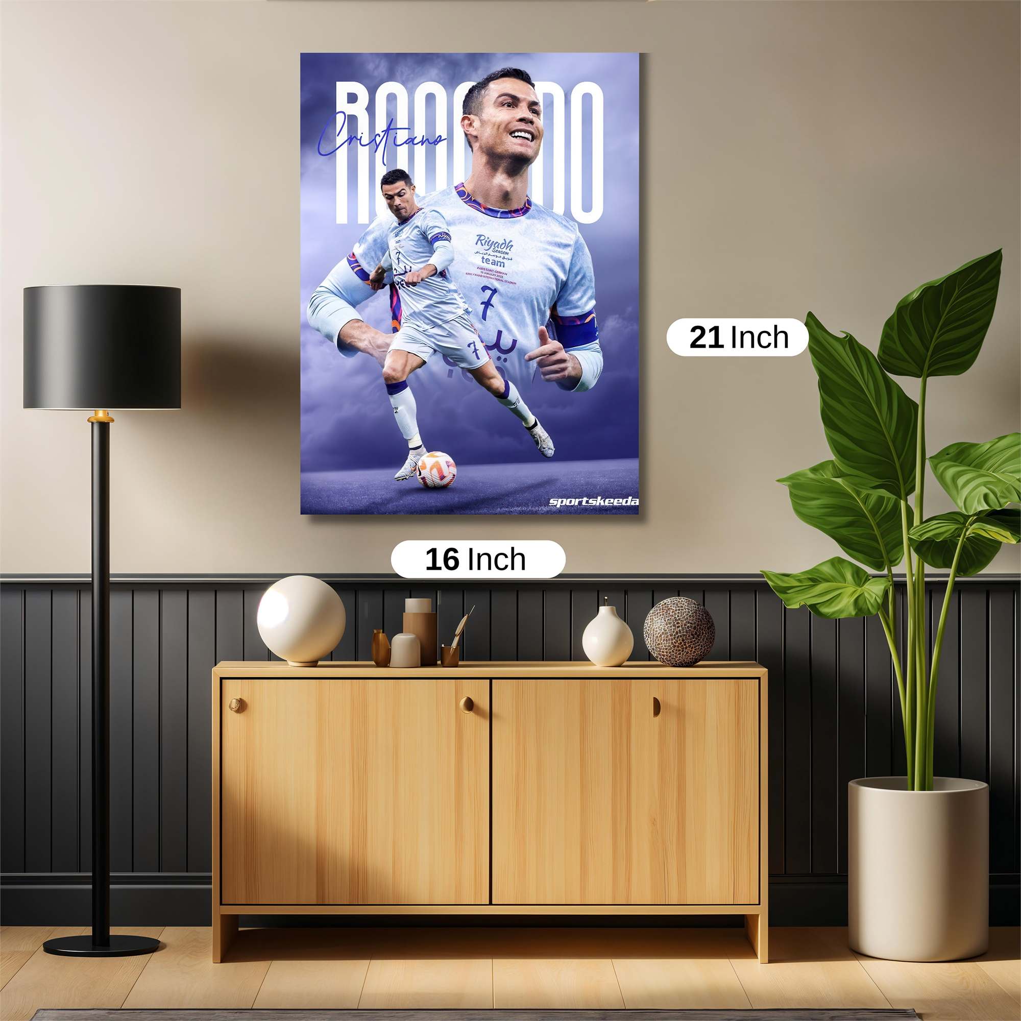 Ronaldo Radiant Safe Wall Magnetic / M