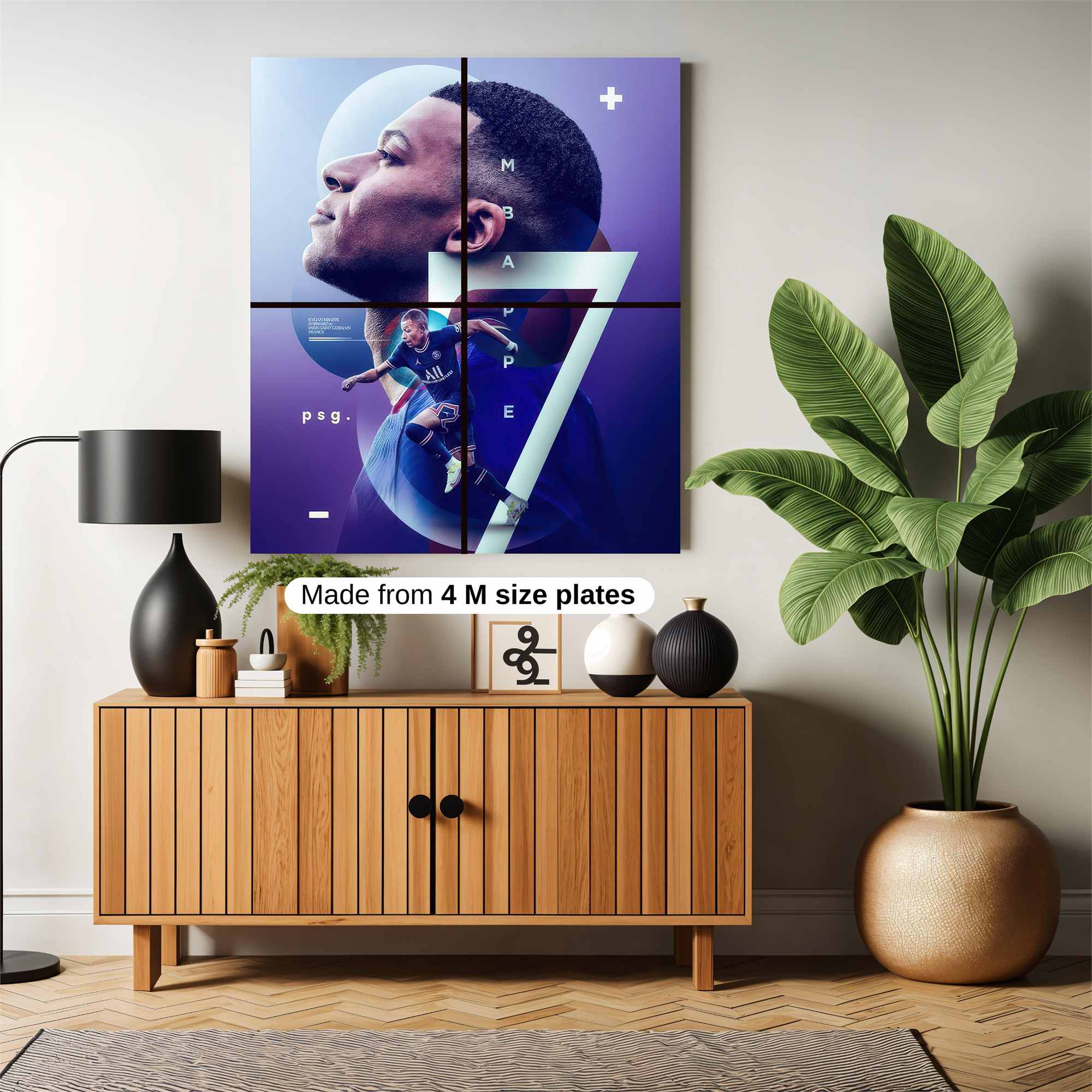 Mbappe Dynamic Safe Wall Magnetic / M