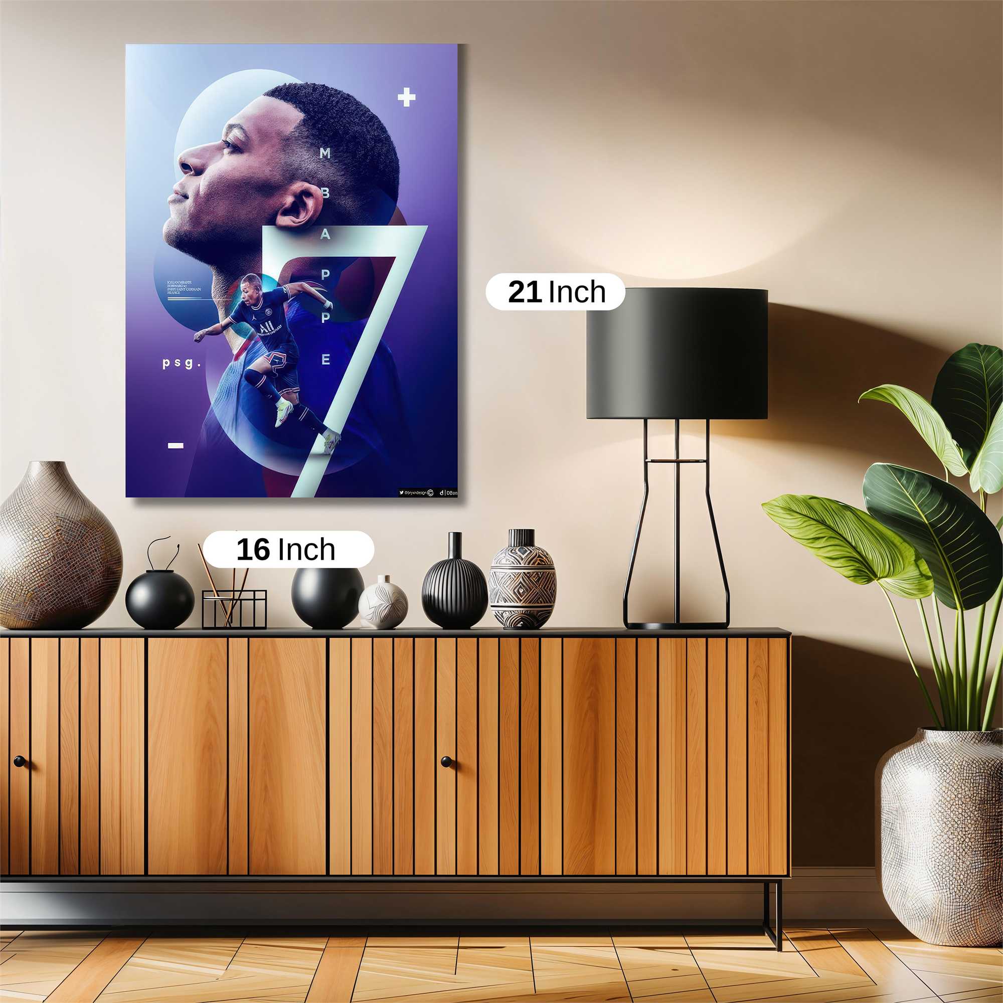 Mbappe Dynamic Safe Wall Magnetic / M