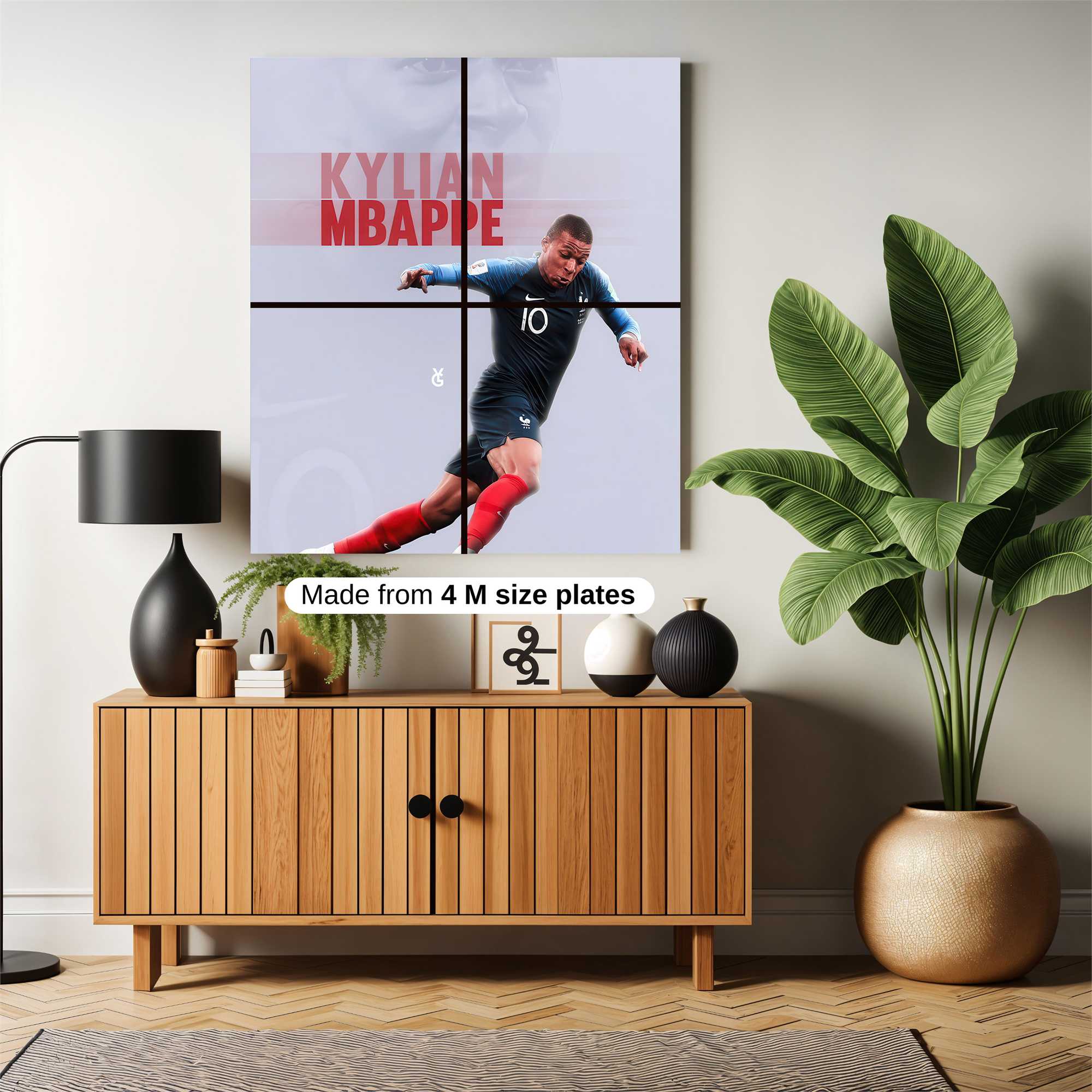 Mbapp? Dynamo Safe Wall Magnetic / M