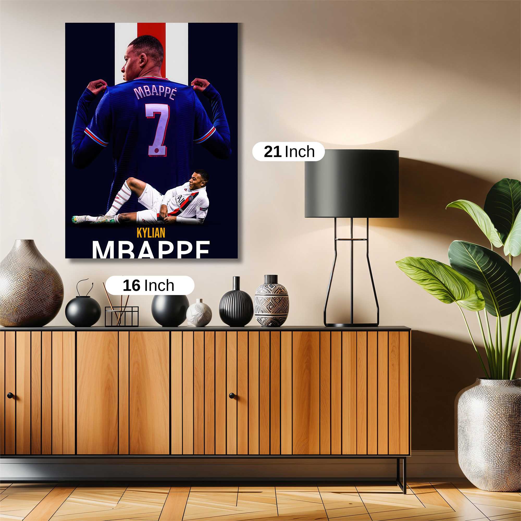 Mbapp? Masterful Safe Wall Magnetic / M