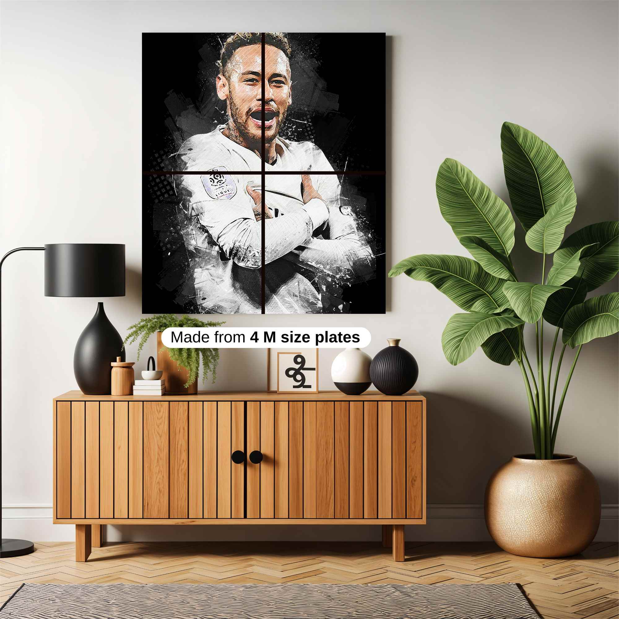 Neymar Radiant Safe Wall Magnetic / M