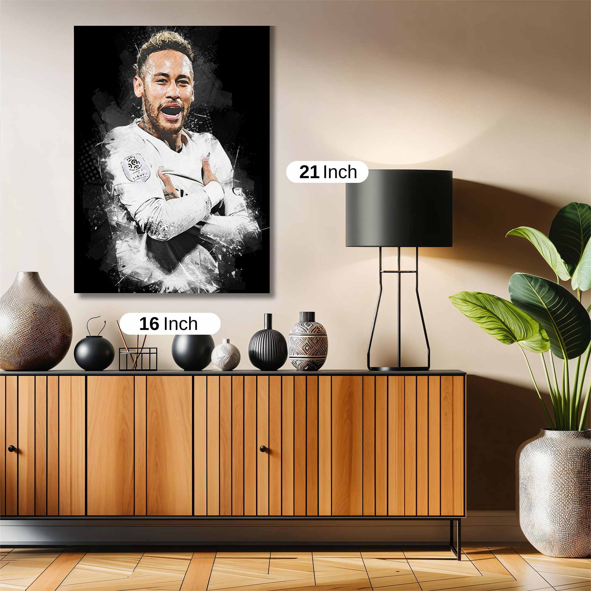 Neymar Radiant Safe Wall Magnetic / M