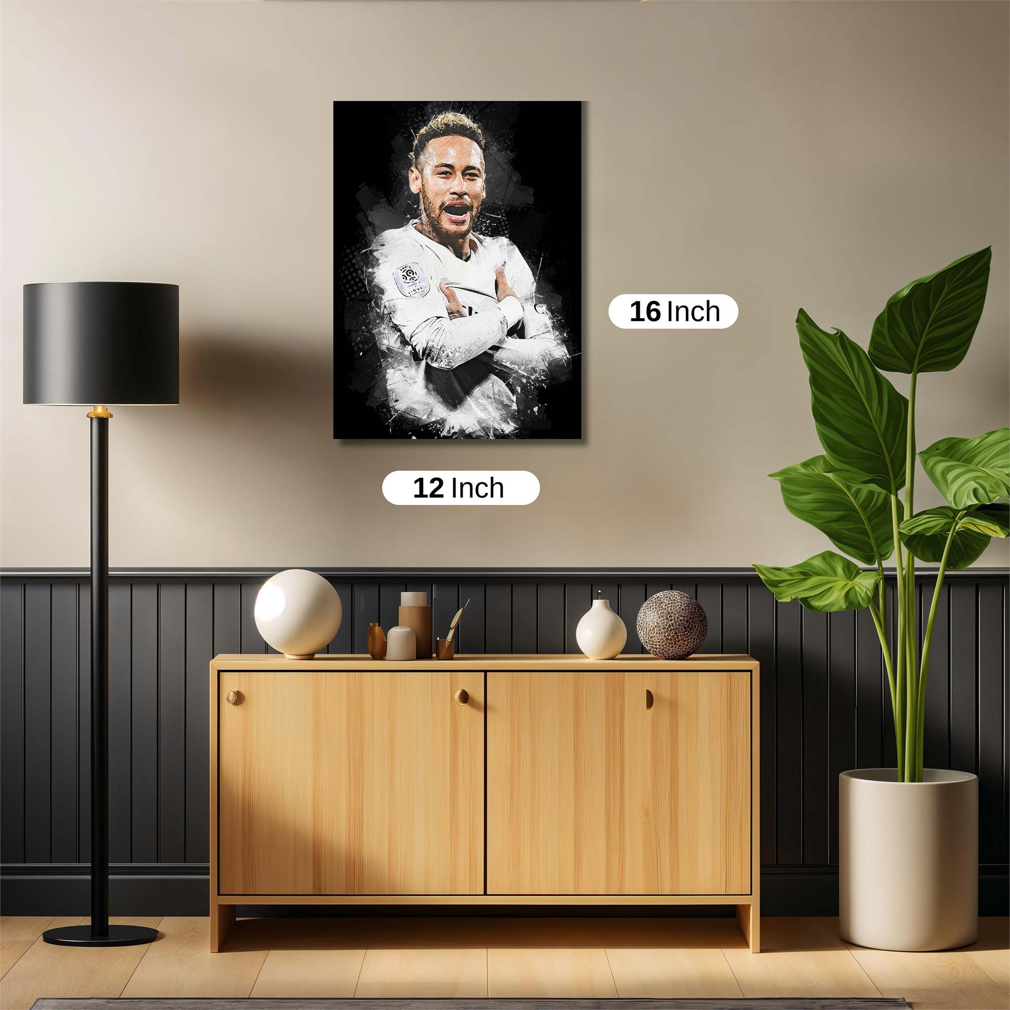 Neymar Radiant Safe Wall Magnetic / M