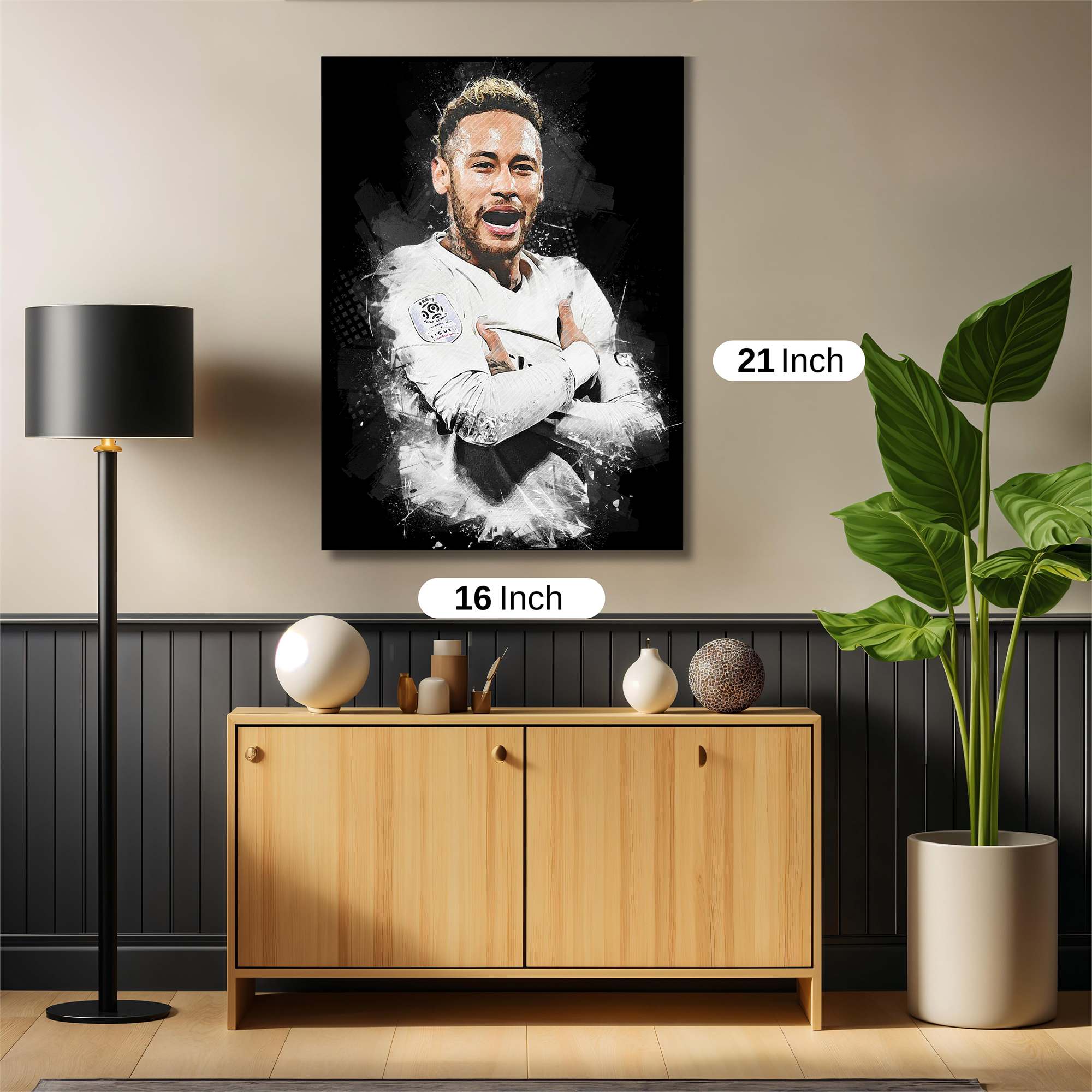 Neymar Radiant Safe Wall Magnetic / M