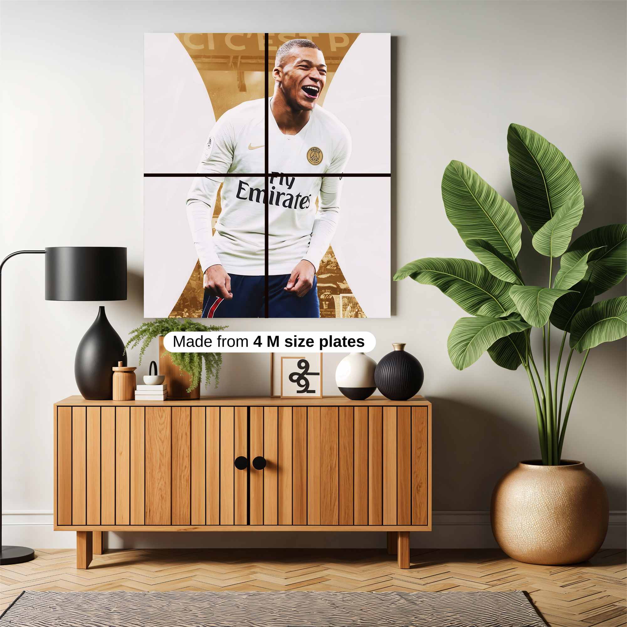 Mbapp? Ecstasy Safe Wall Magnetic / M