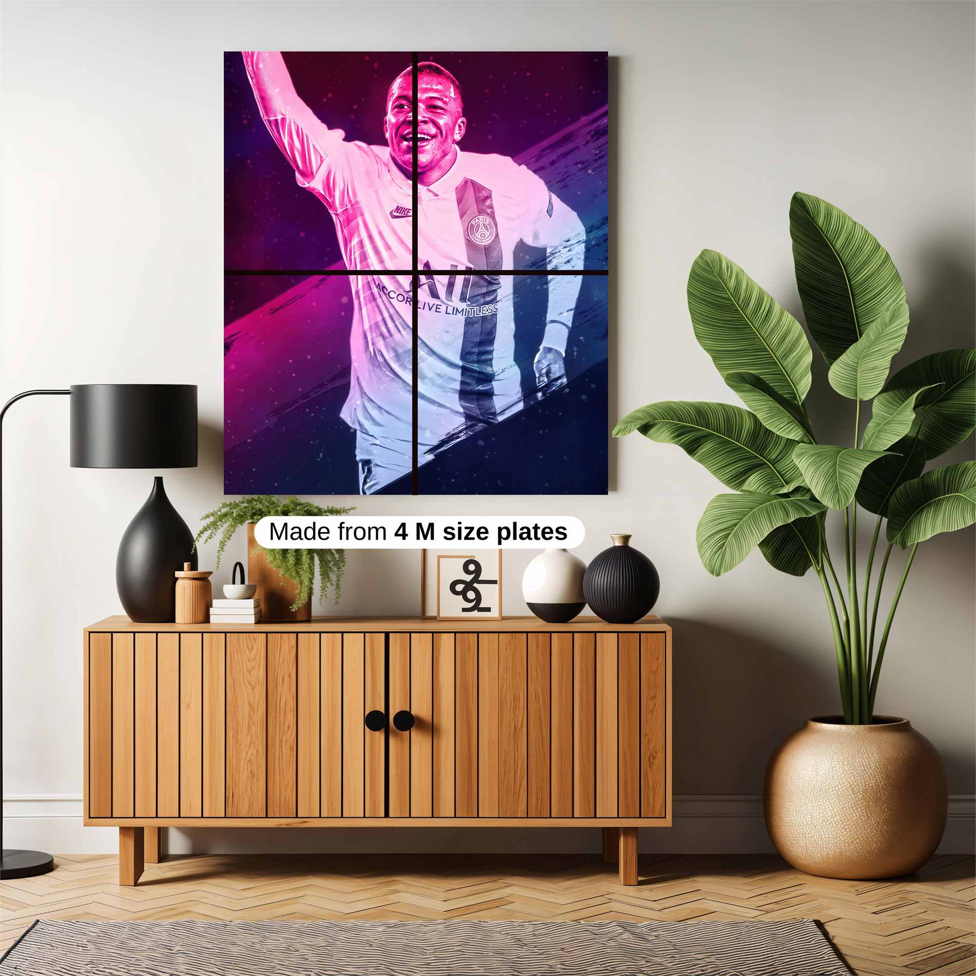 Mbapp? Euphoric Safe Wall Magnetic / M