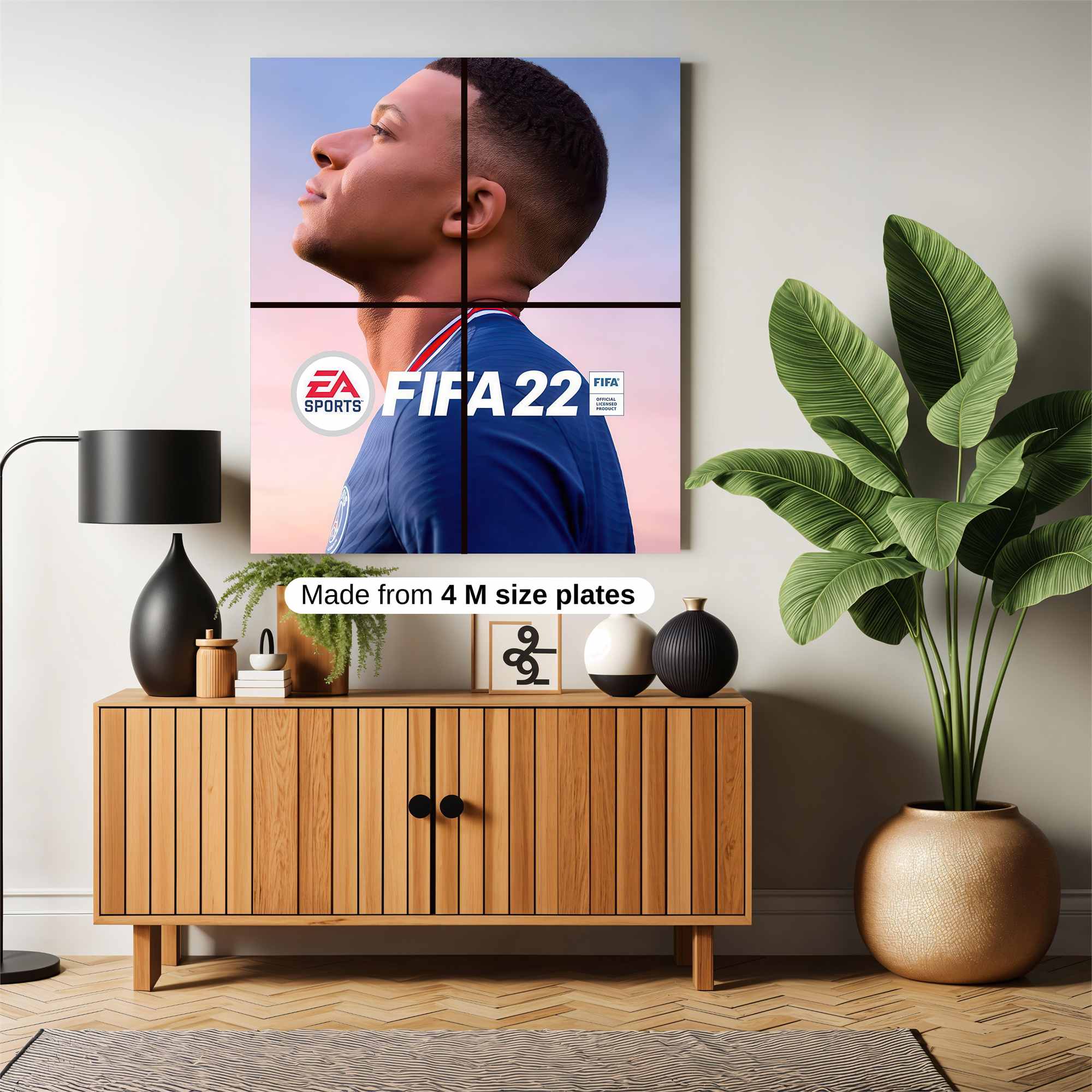 Mbappe Majestic Safe Wall Magnetic / M