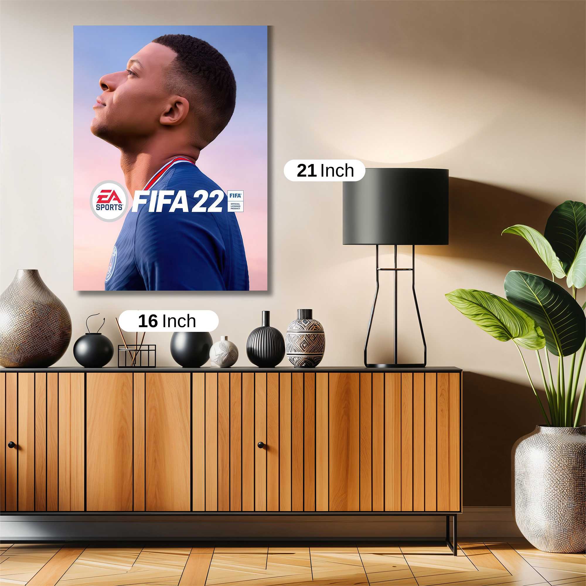Mbappe Majestic Safe Wall Magnetic / M