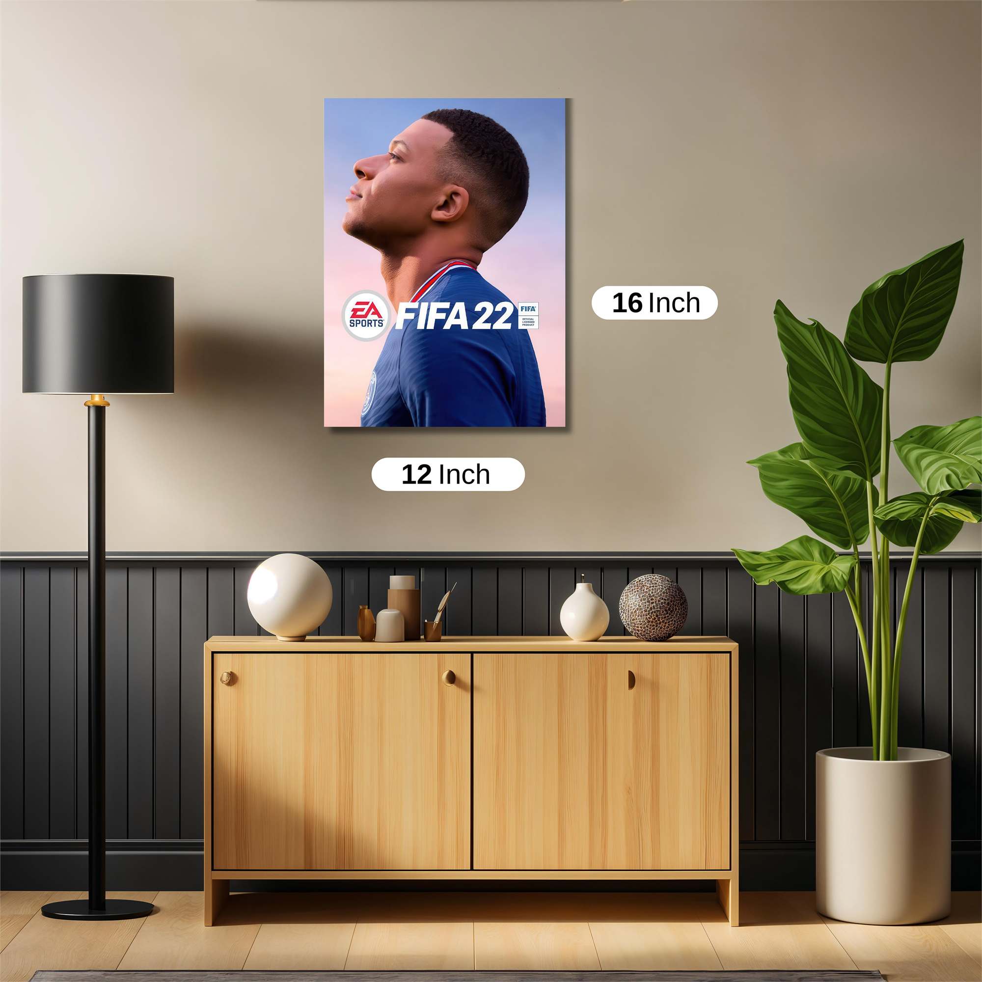 Mbappe Majestic Safe Wall Magnetic / M