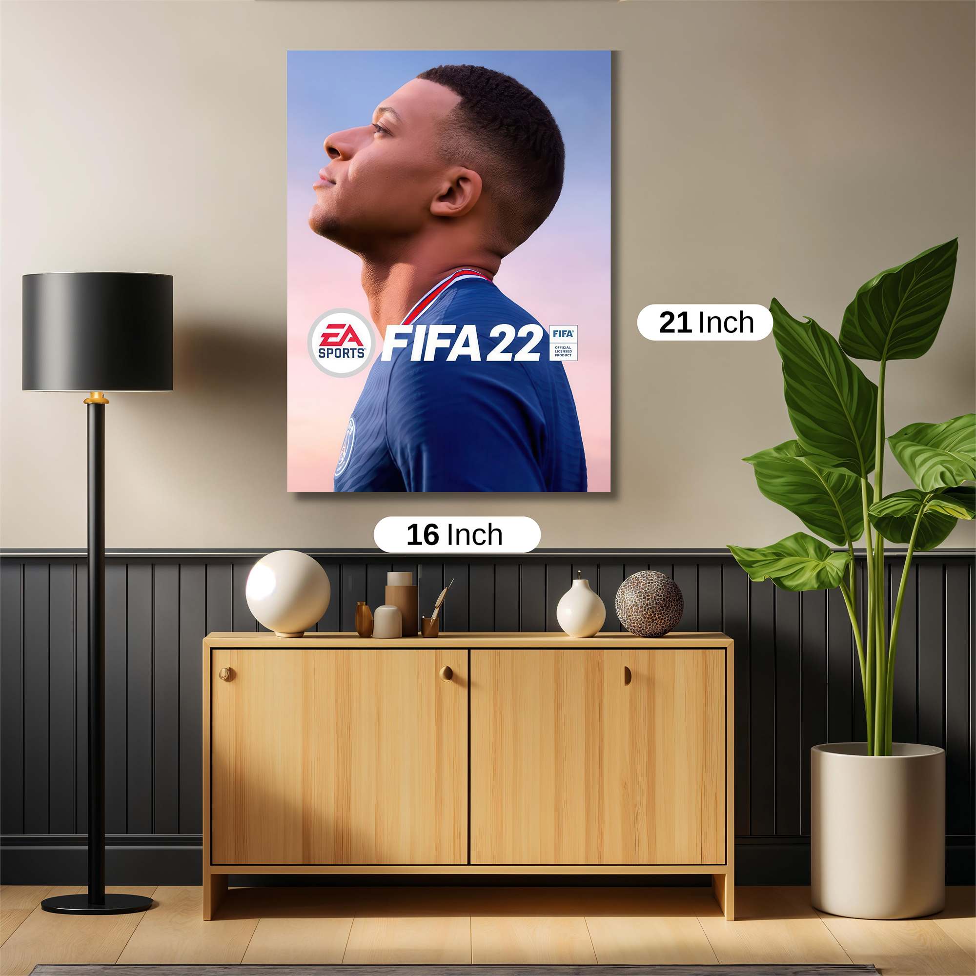 Mbappe Majestic Safe Wall Magnetic / M