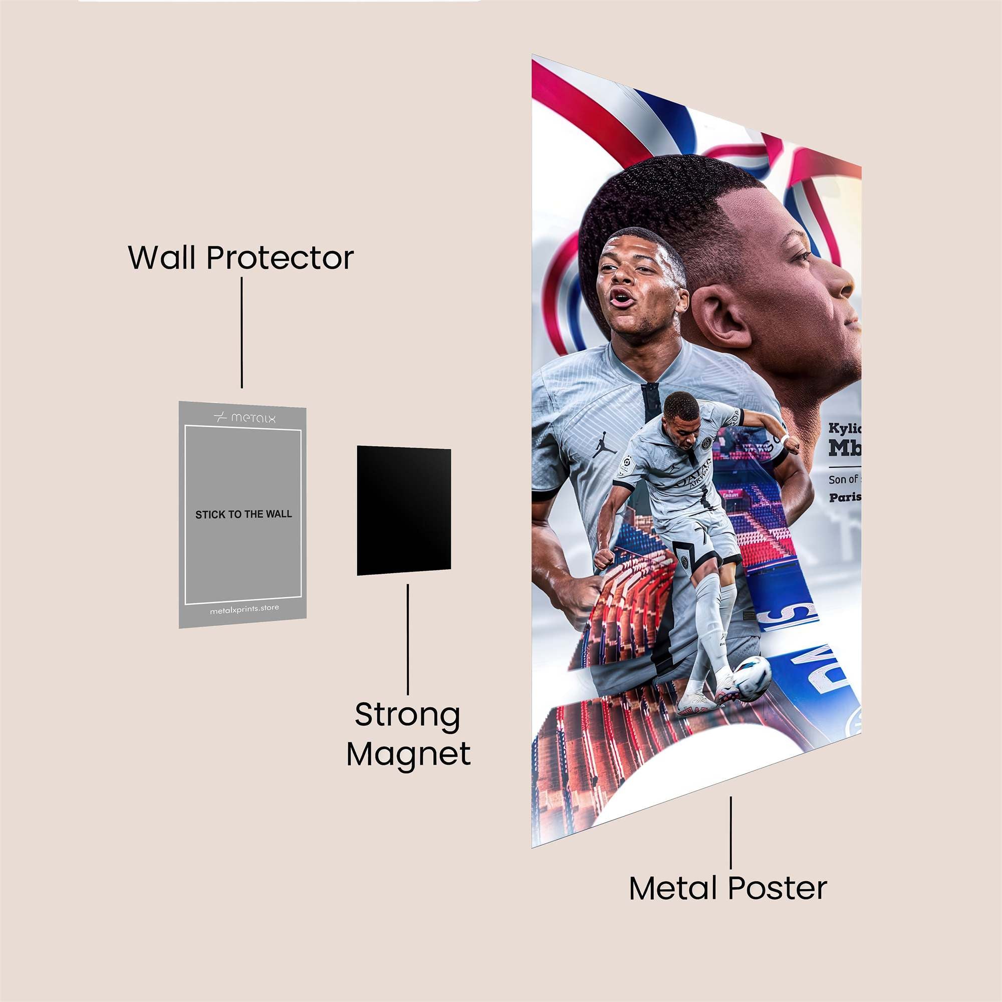 Kylian Dynamic Safe Wall Magnetic / M