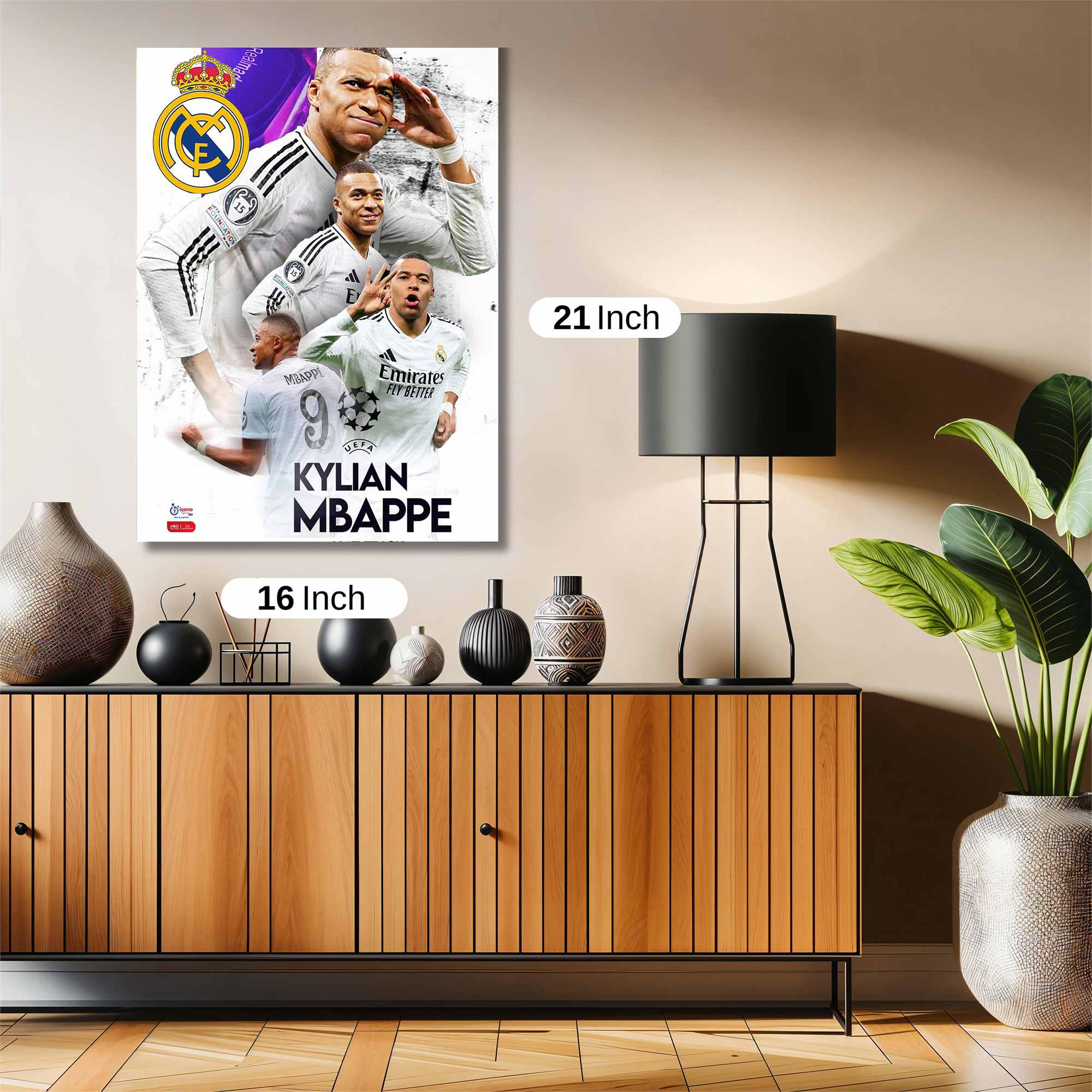 Mbapp? Triumphant Safe Wall Magnetic / M