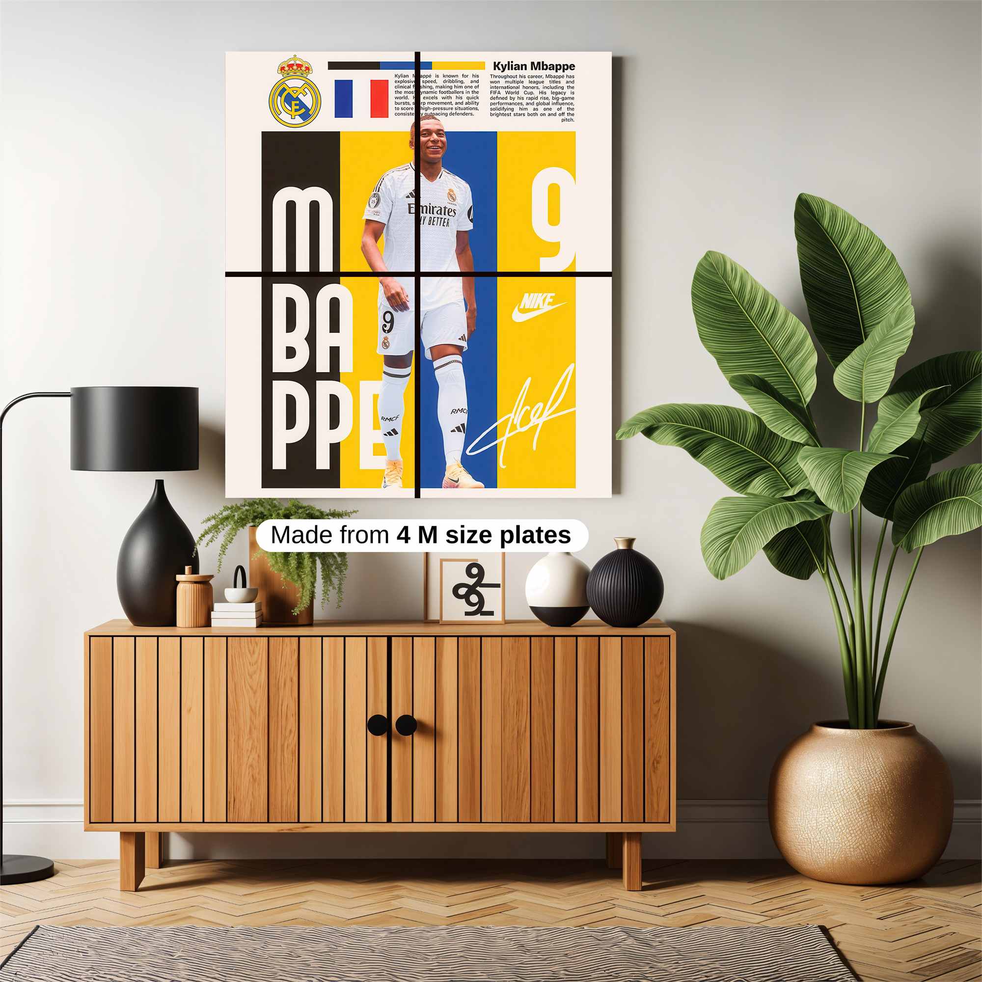 Mbapp? Majestic Safe Wall Magnetic / M
