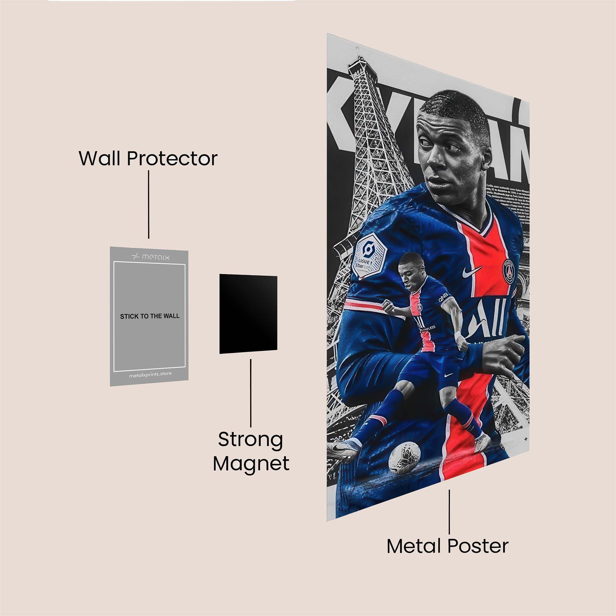 Kylian Dynamic Safe Wall Magnetic / M