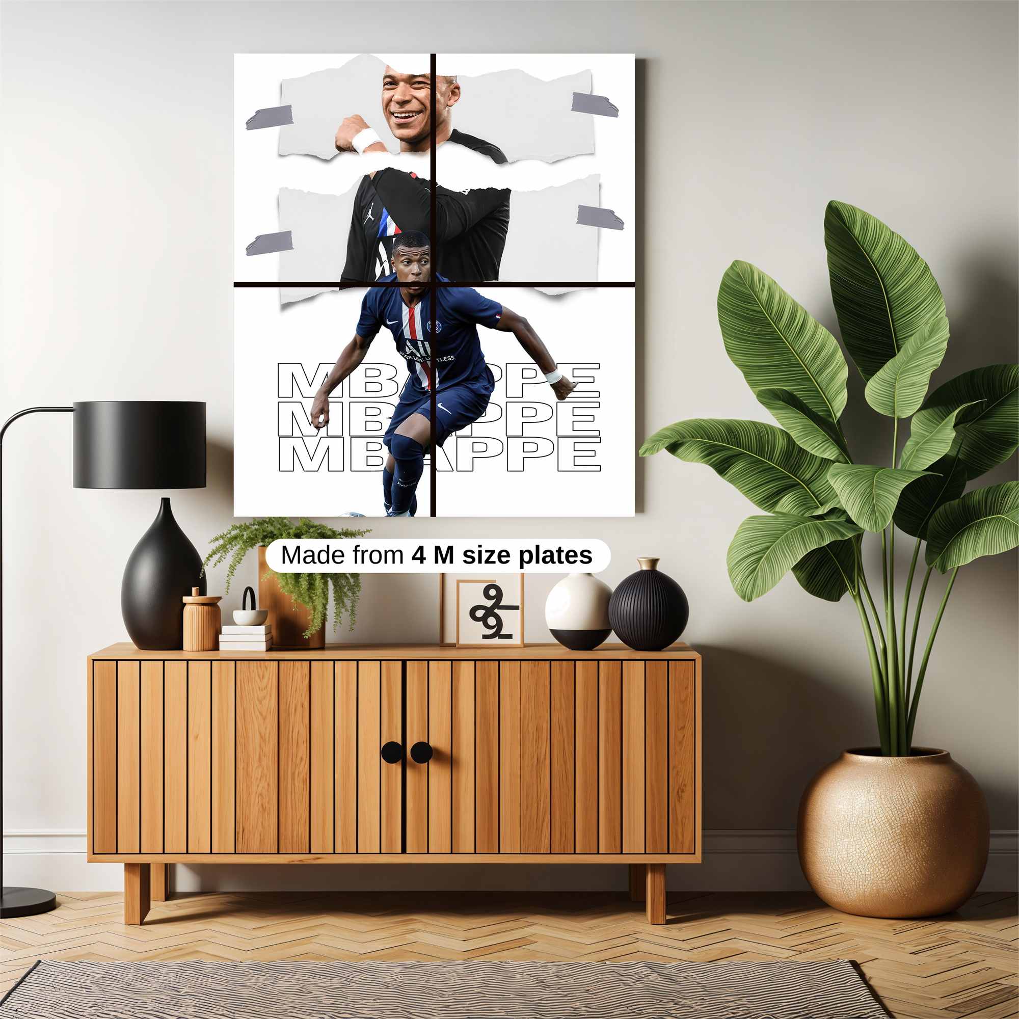 Mbappe Dynamic Safe Wall Magnetic / M