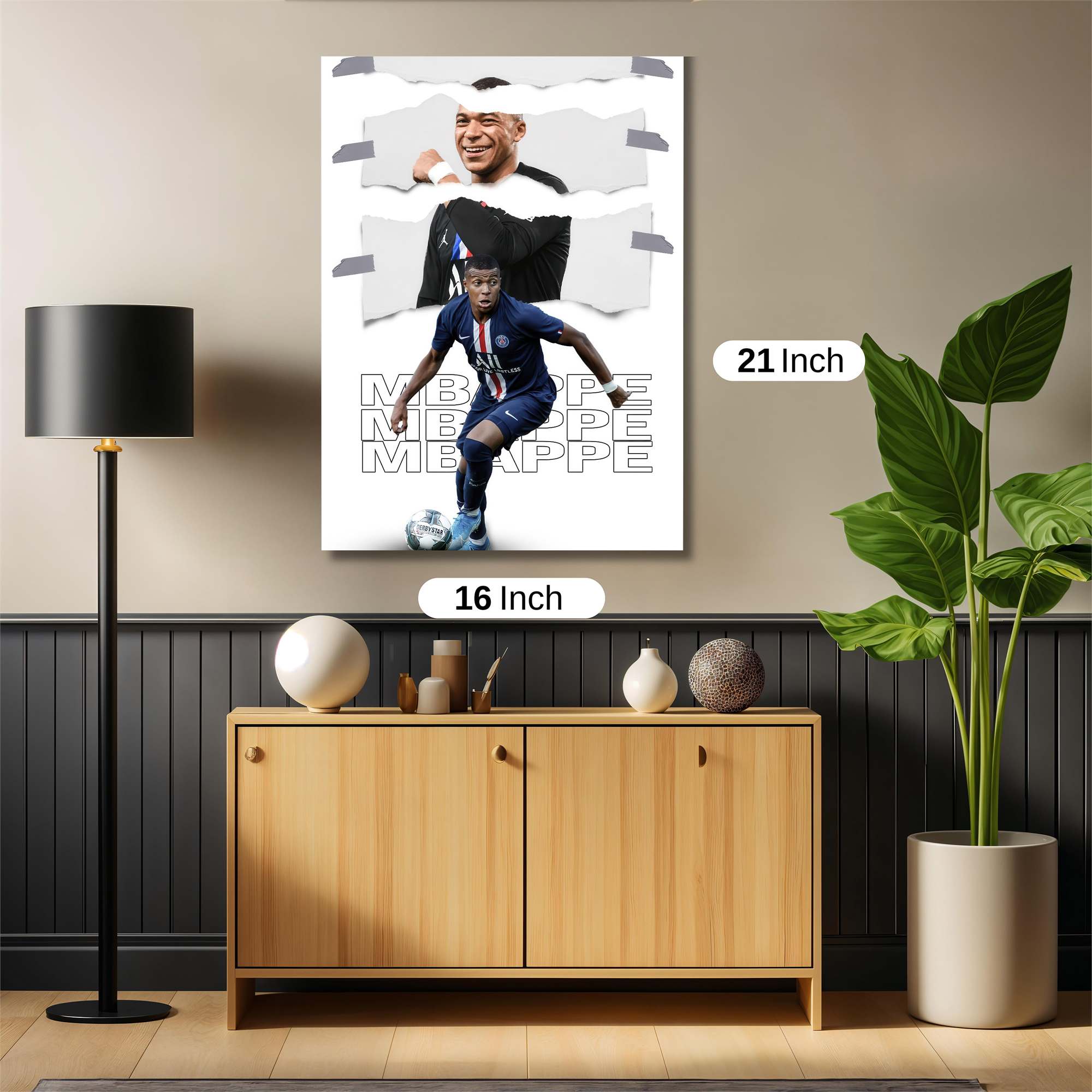 Mbappe Dynamic Safe Wall Magnetic / M
