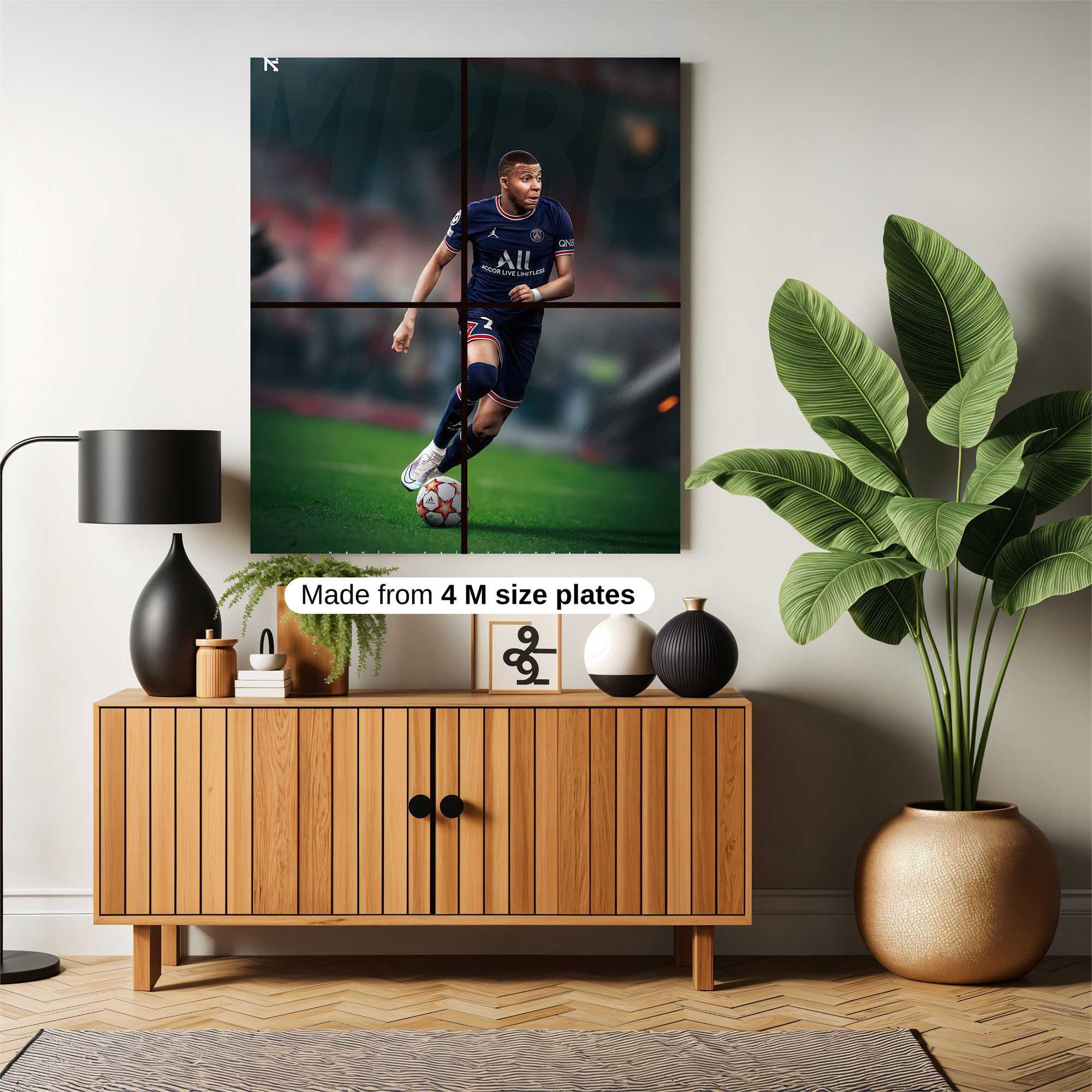 Mbappe Magic Safe Wall Magnetic / M